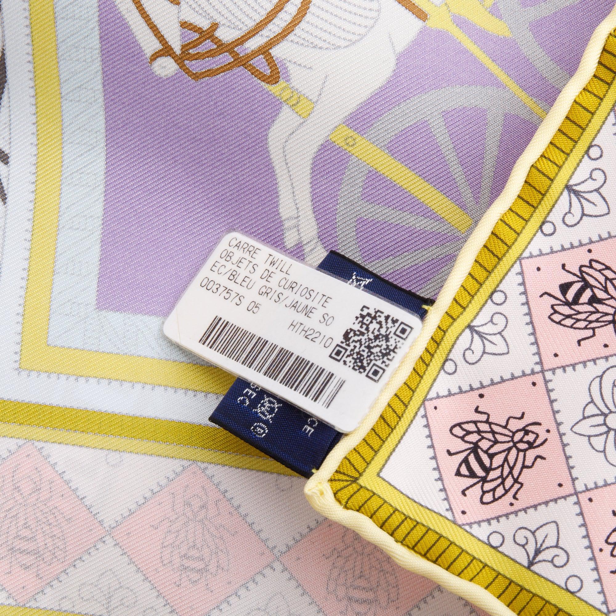 Hermes 'Objects de Curiosite' Silk Scarf 90 w/ Box