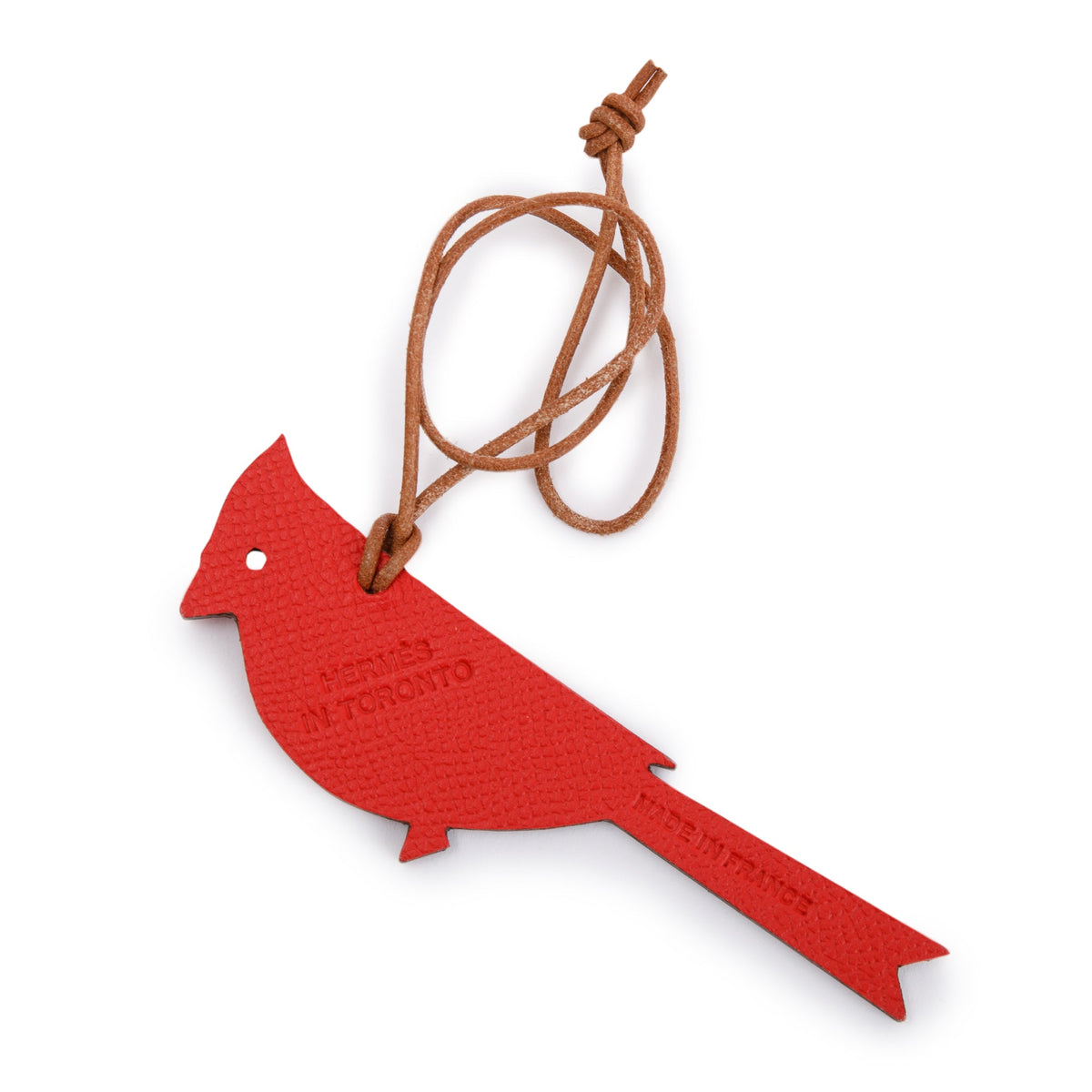 Hermes Petit H Bird Leather Bag Charm – OLIVER'S