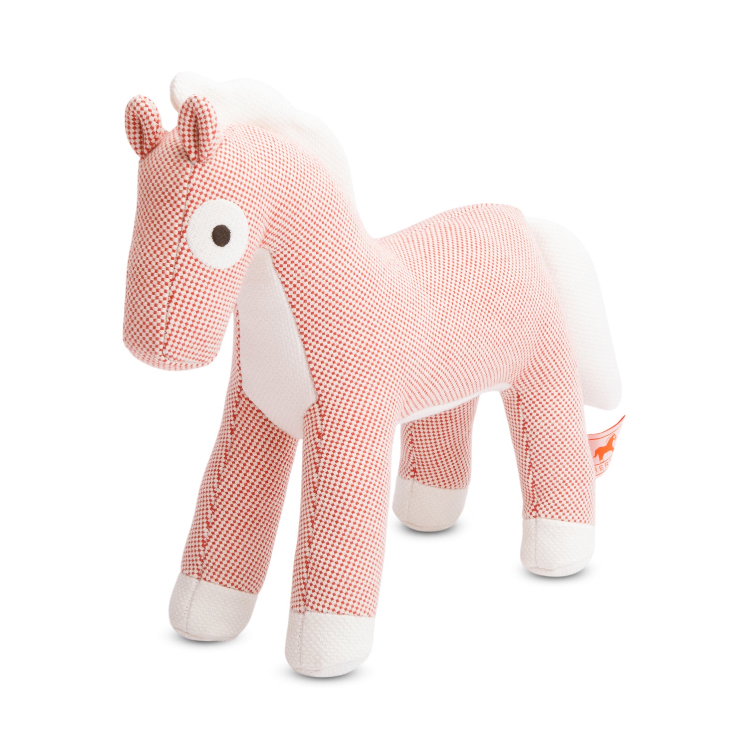 Hermes Rose Bougainvillier Cotton Figurine Cheval Honore w/ Box