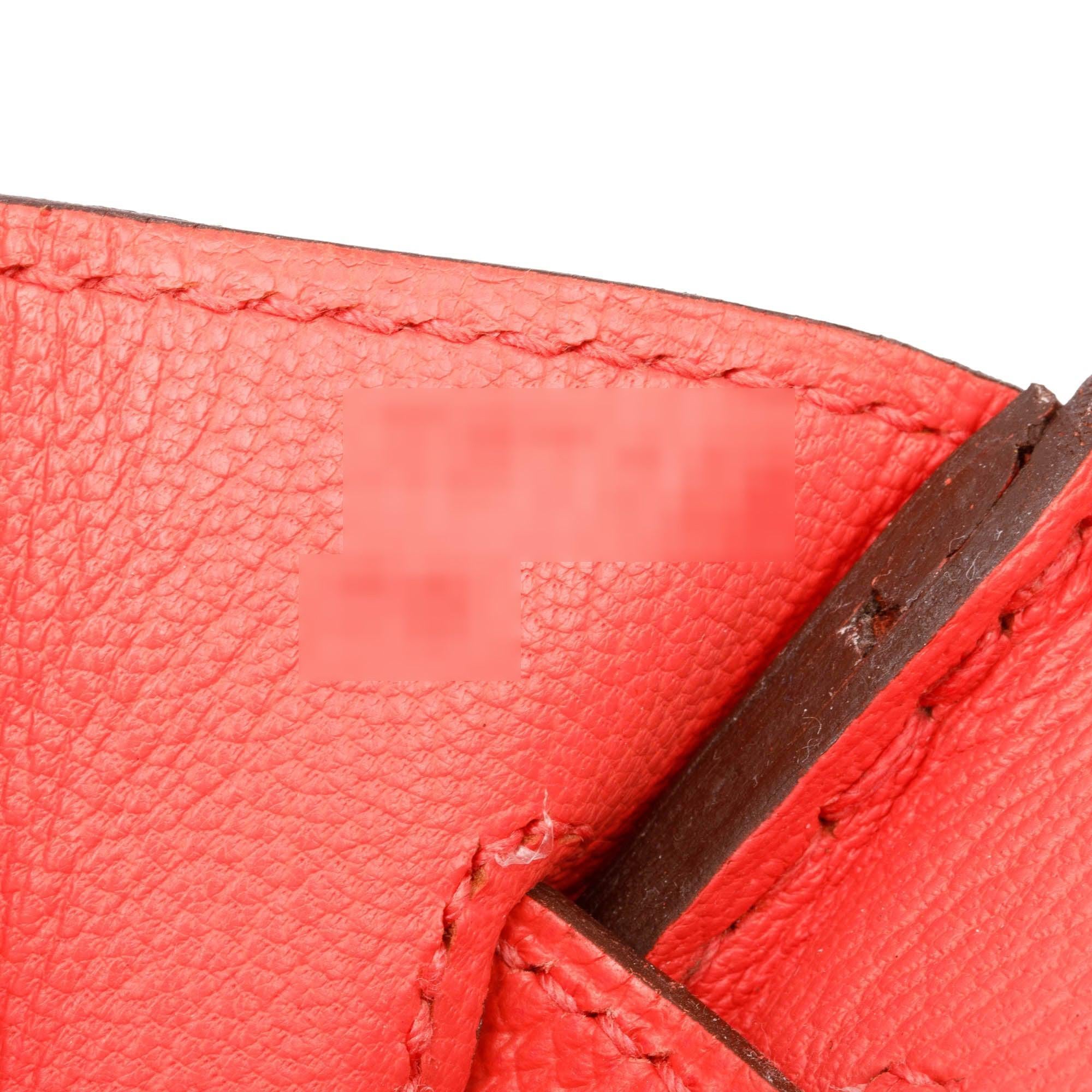 Hermes Rose Jaipur Veau Epsom Birkin 30