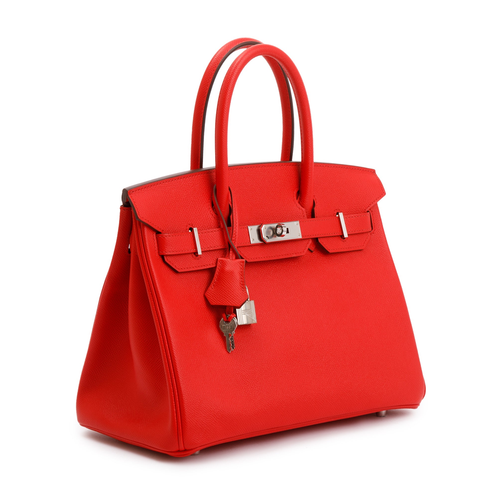 Hermes Rouge De Coeur Veau Epsom Birkin 30 w/ Box
