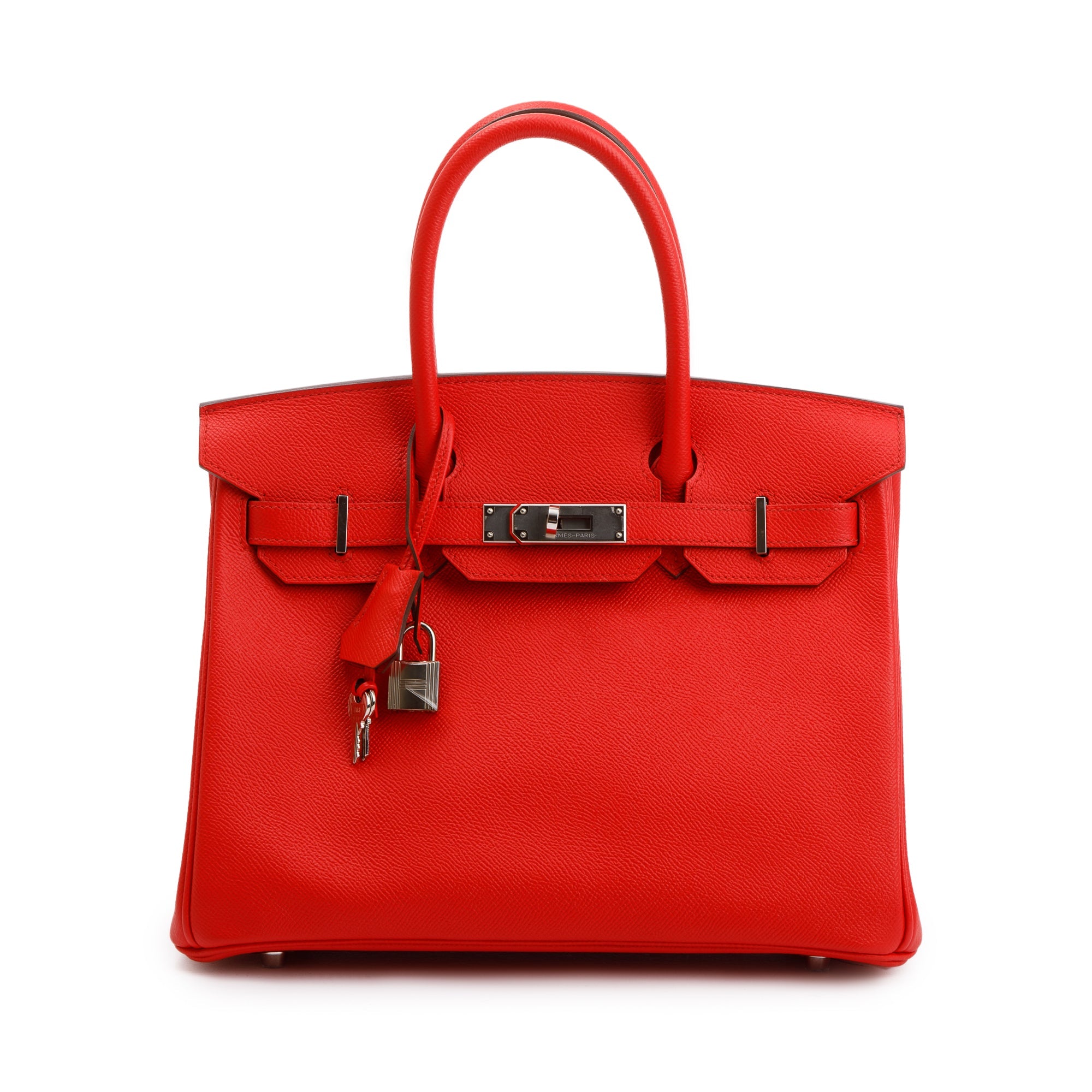 Hermes Rouge De Coeur Veau Epsom Birkin 30 w/ Box