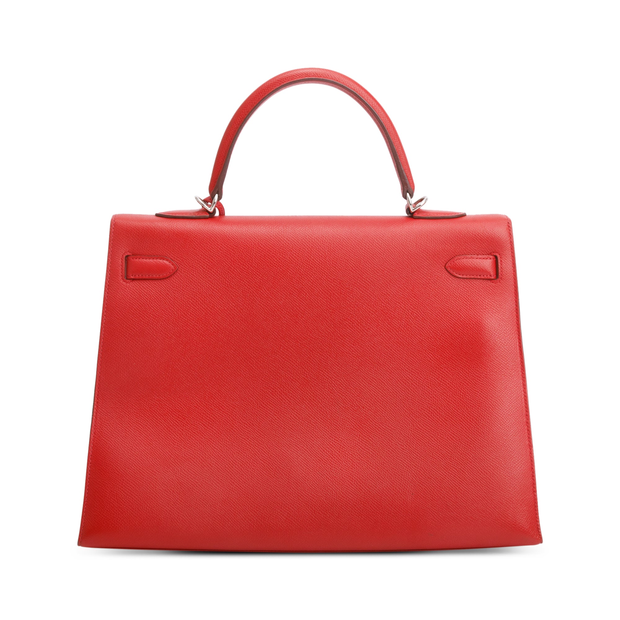 Hermes Rouge Epsom Kelly II Sellier 35