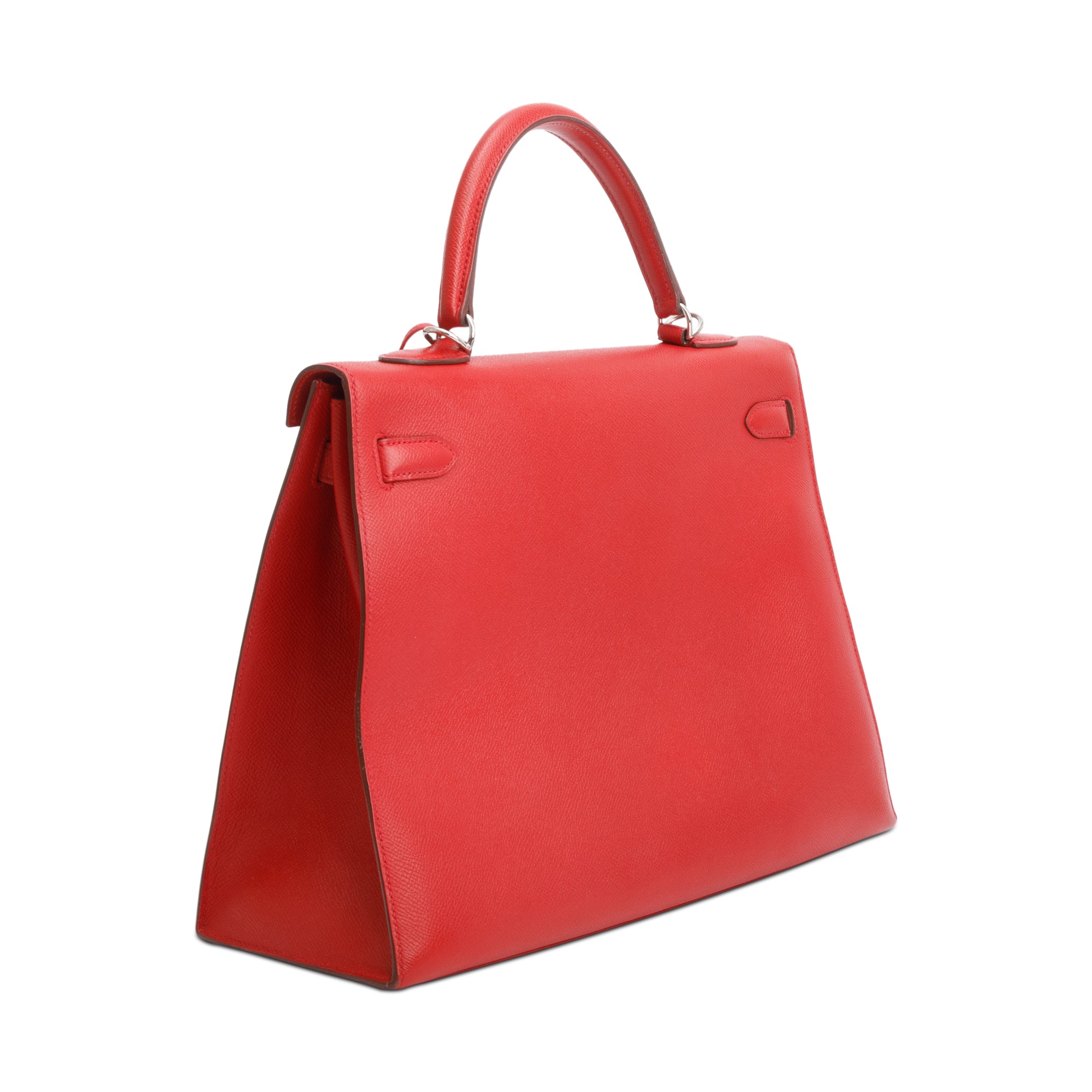 Hermes Rouge Epsom Kelly II Sellier 35