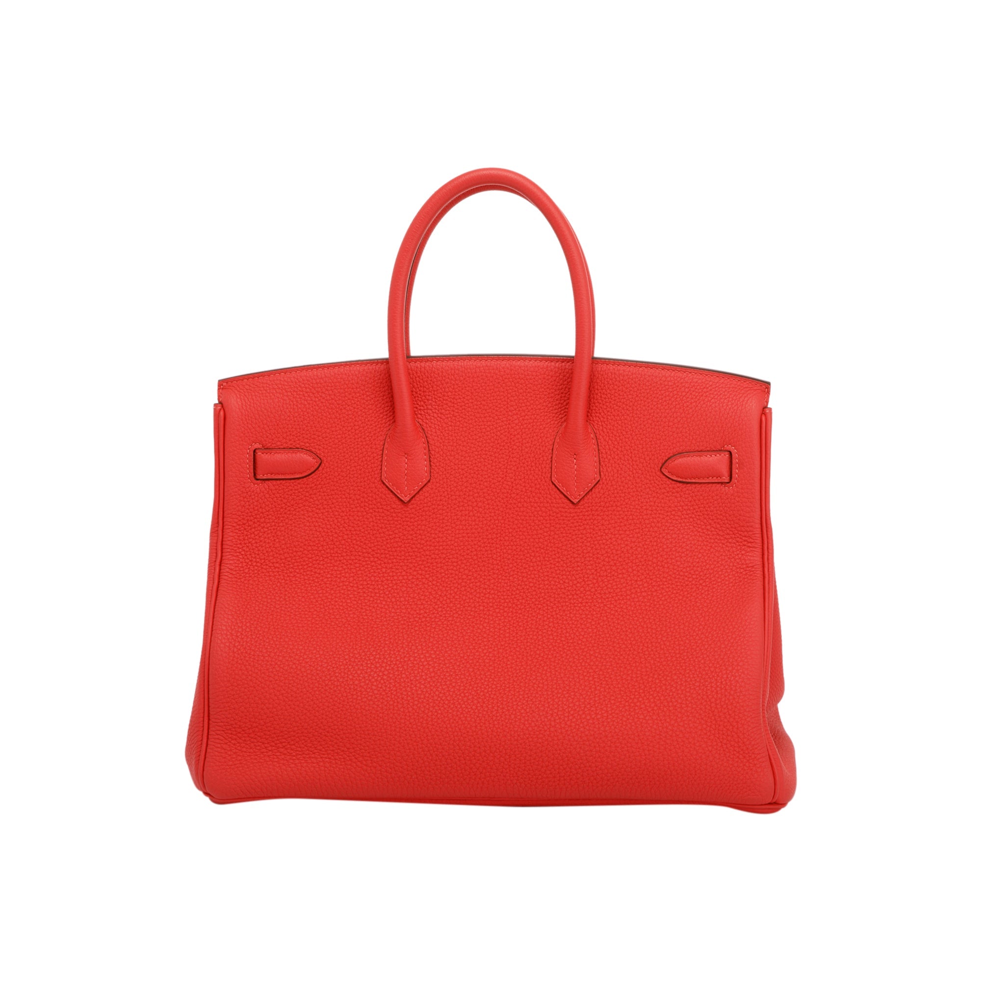Hermes Rouge Pivoine Togo Birkin 35 w/ Box