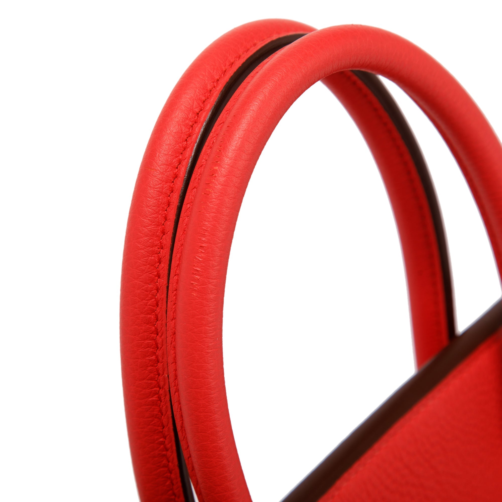 Hermes Rouge Pivoine Togo Birkin 35 w/ Box