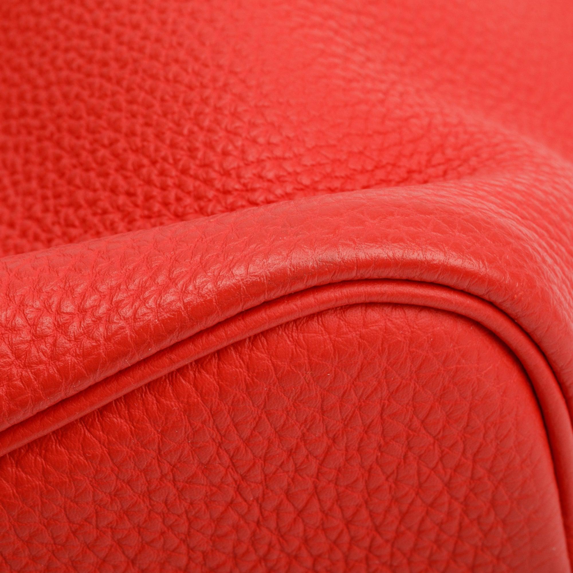 Hermes Rouge Pivoine Togo Leather So Kelly 22 Bag