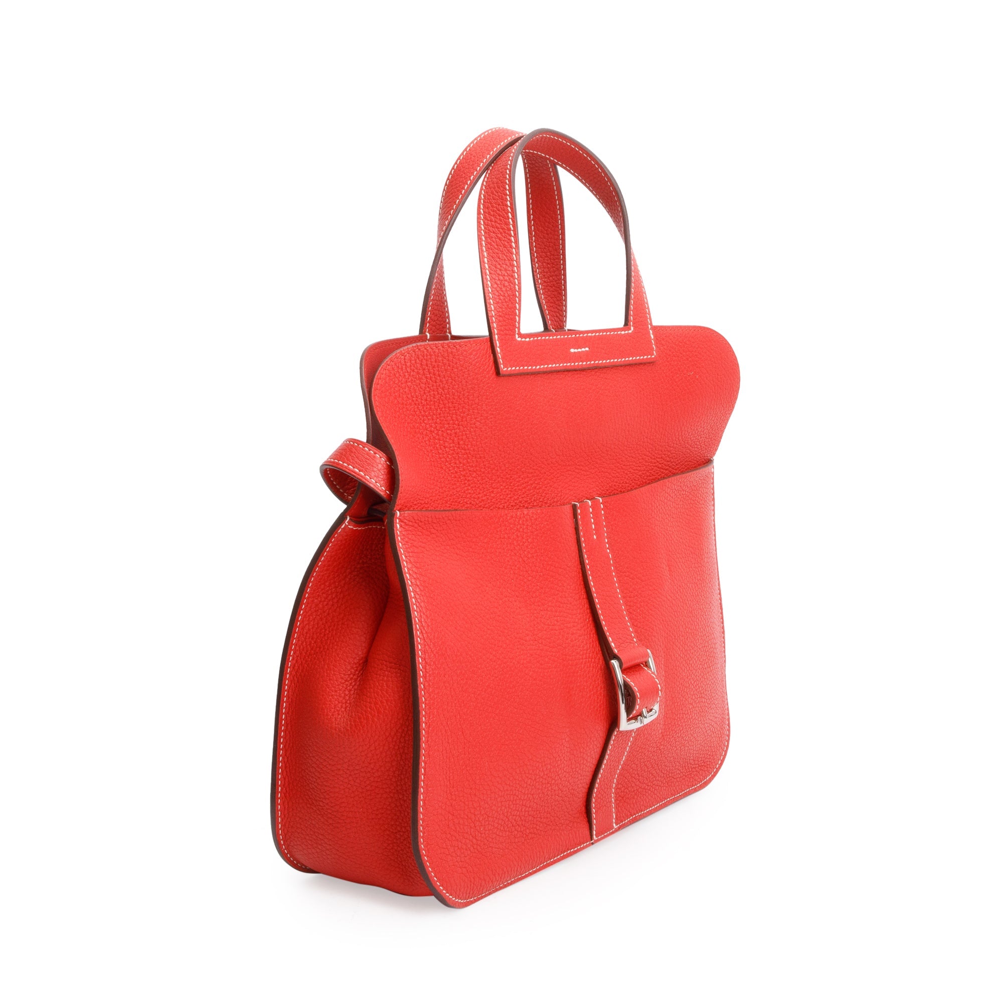 Hermes Rouge Taurillon Clemence Halzan 31
