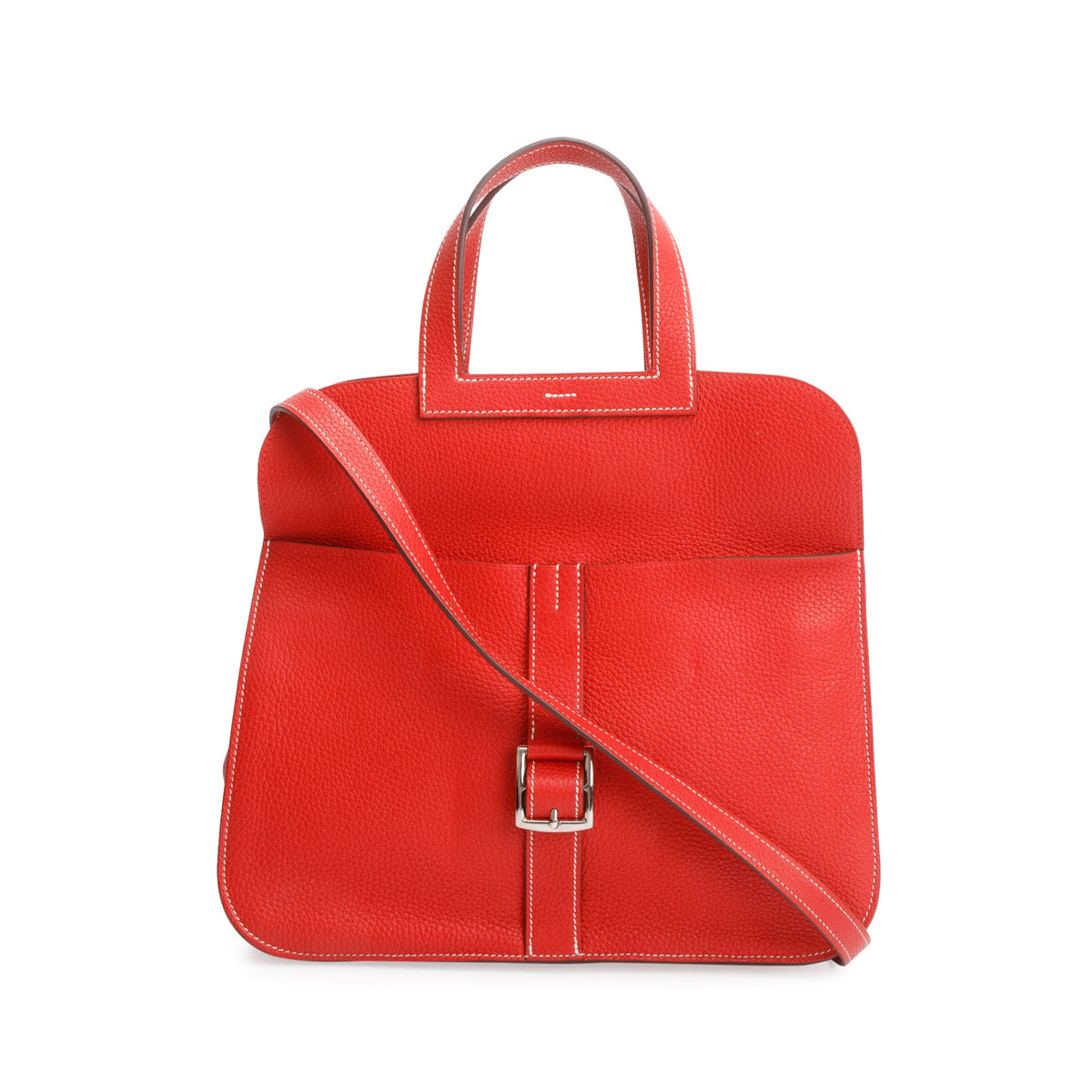 Hermes Rouge Taurillon Clemence Halzan 31 – OLIVER'S