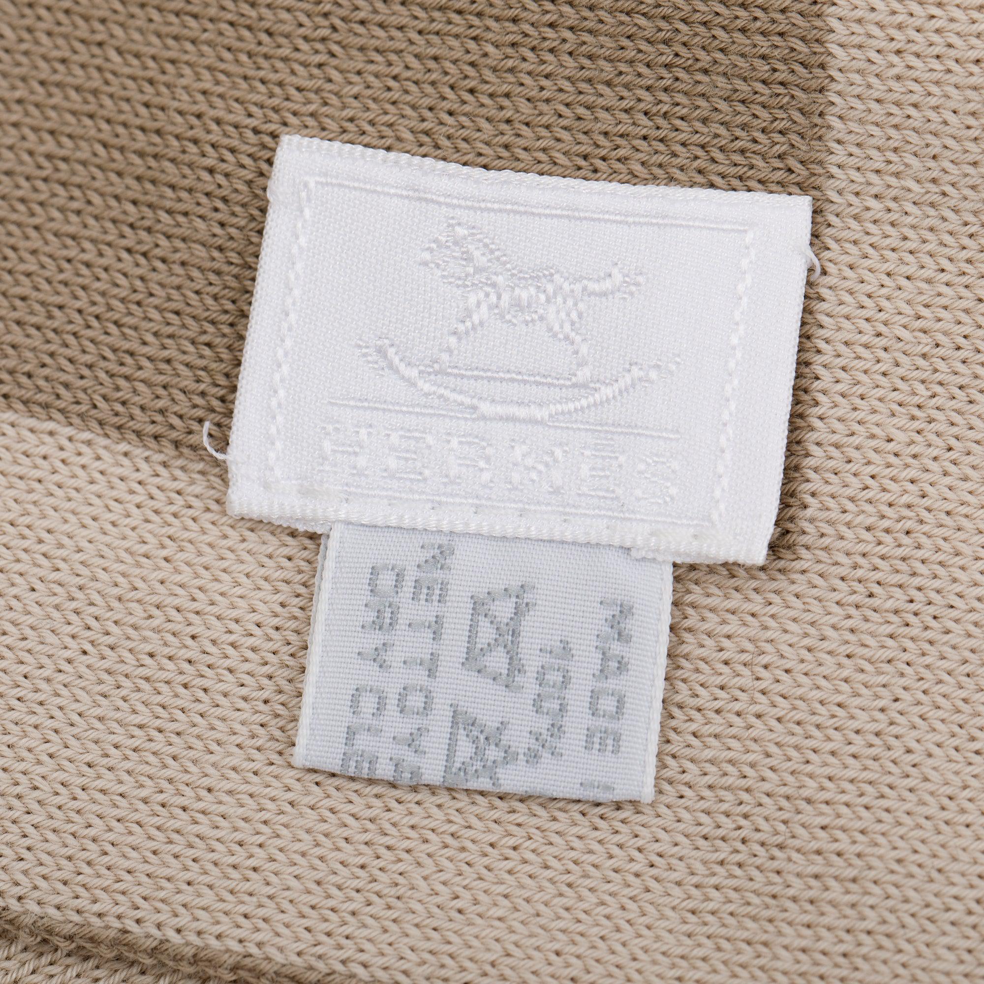 Hermes Taupe Cotton Adada Baby Blanket