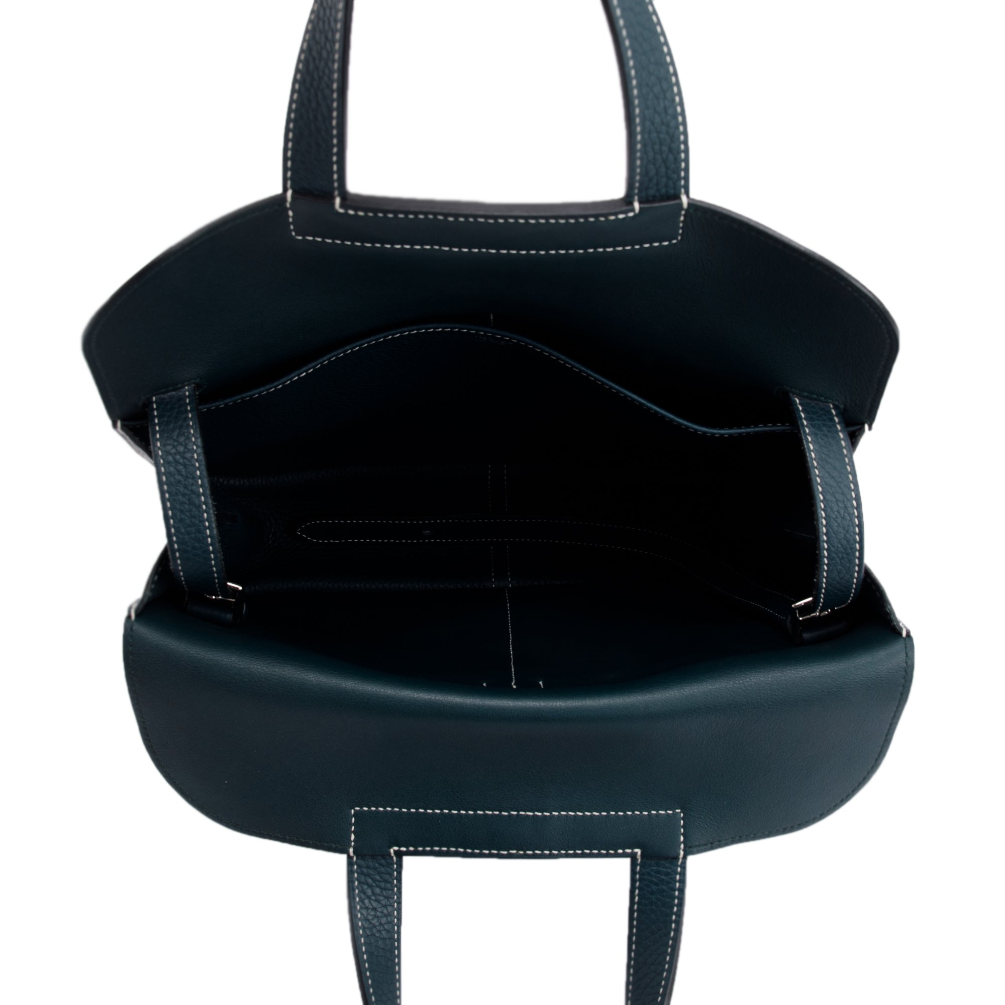 Hermes Taurillon Clemence Halzan 31 w/ Box