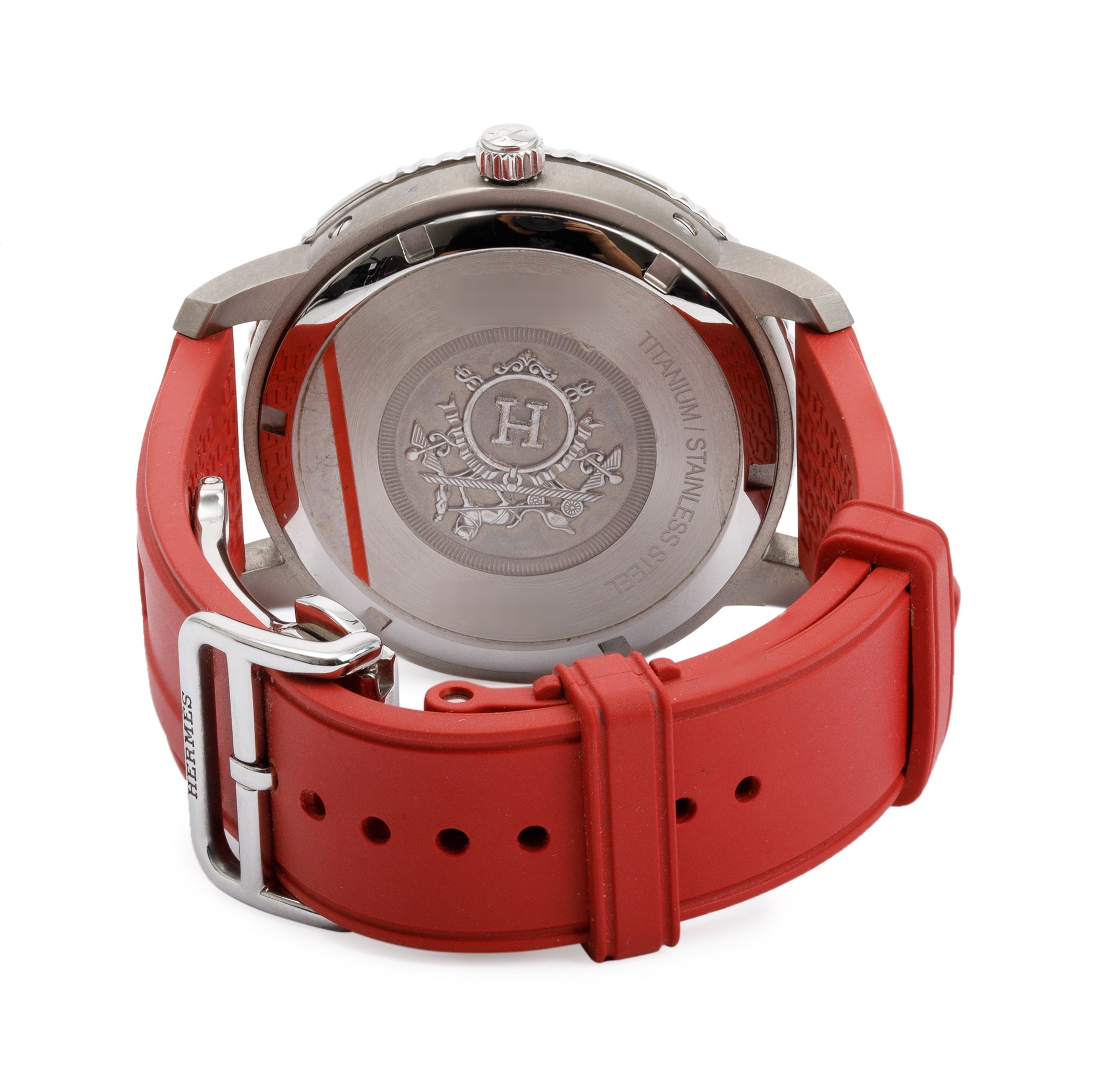 Hermes Titanium Clipper Sport Automatic 41 MM Watch