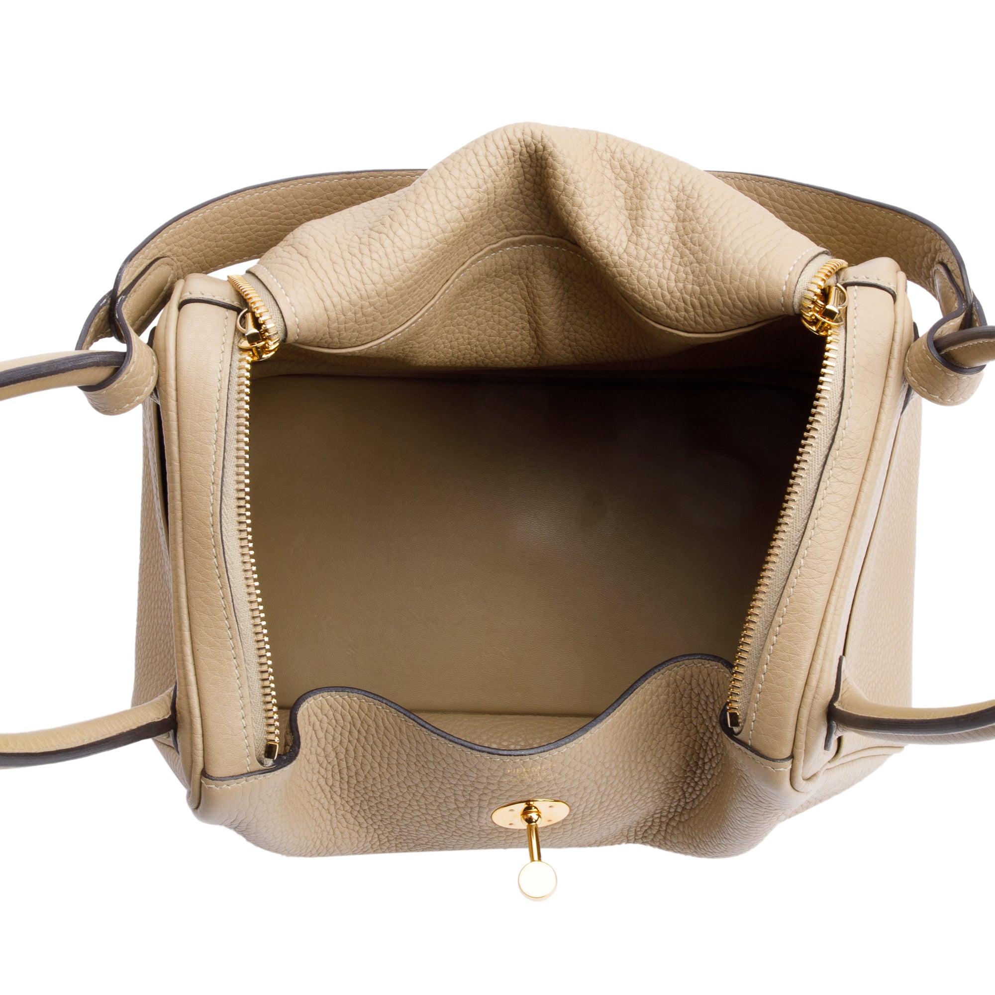 Hermes Trench Clemence Leather Lindy 30