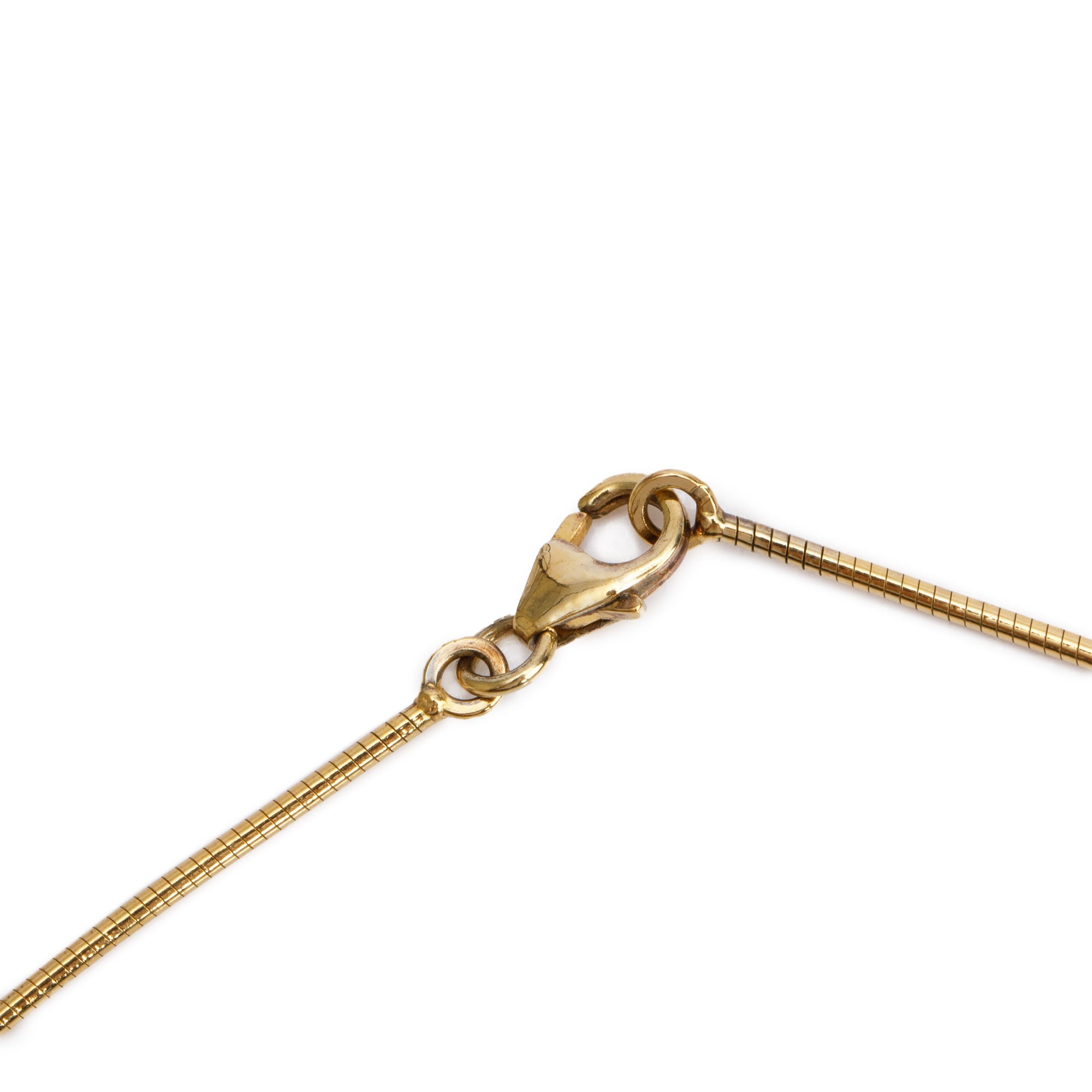 Hermes Yellow Gold-Plated White Lacquered Pop H Pendant Necklace