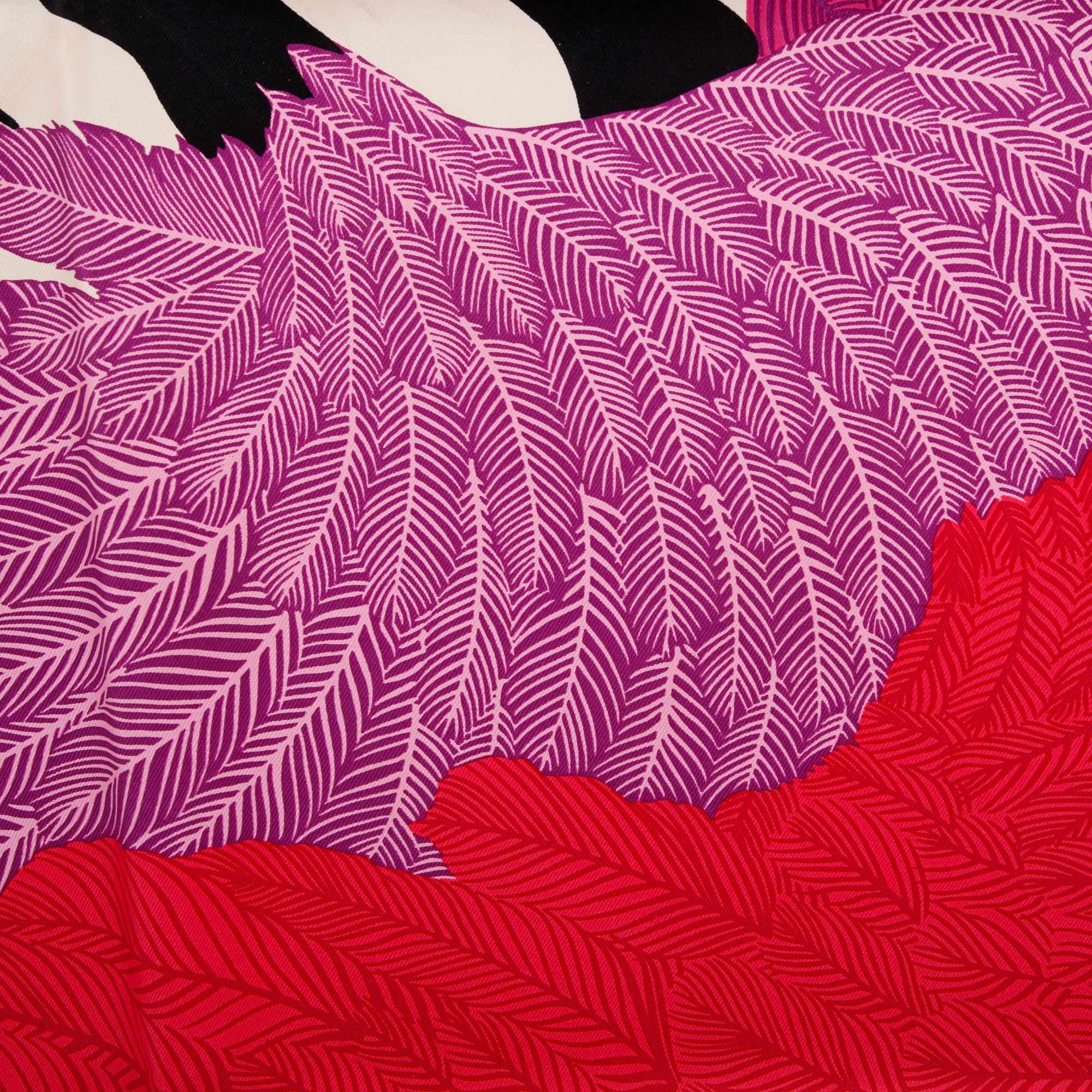 Hermes 'Zebra Pegasus by Alice Shirley' Silk Scarf 90 w/ Box
