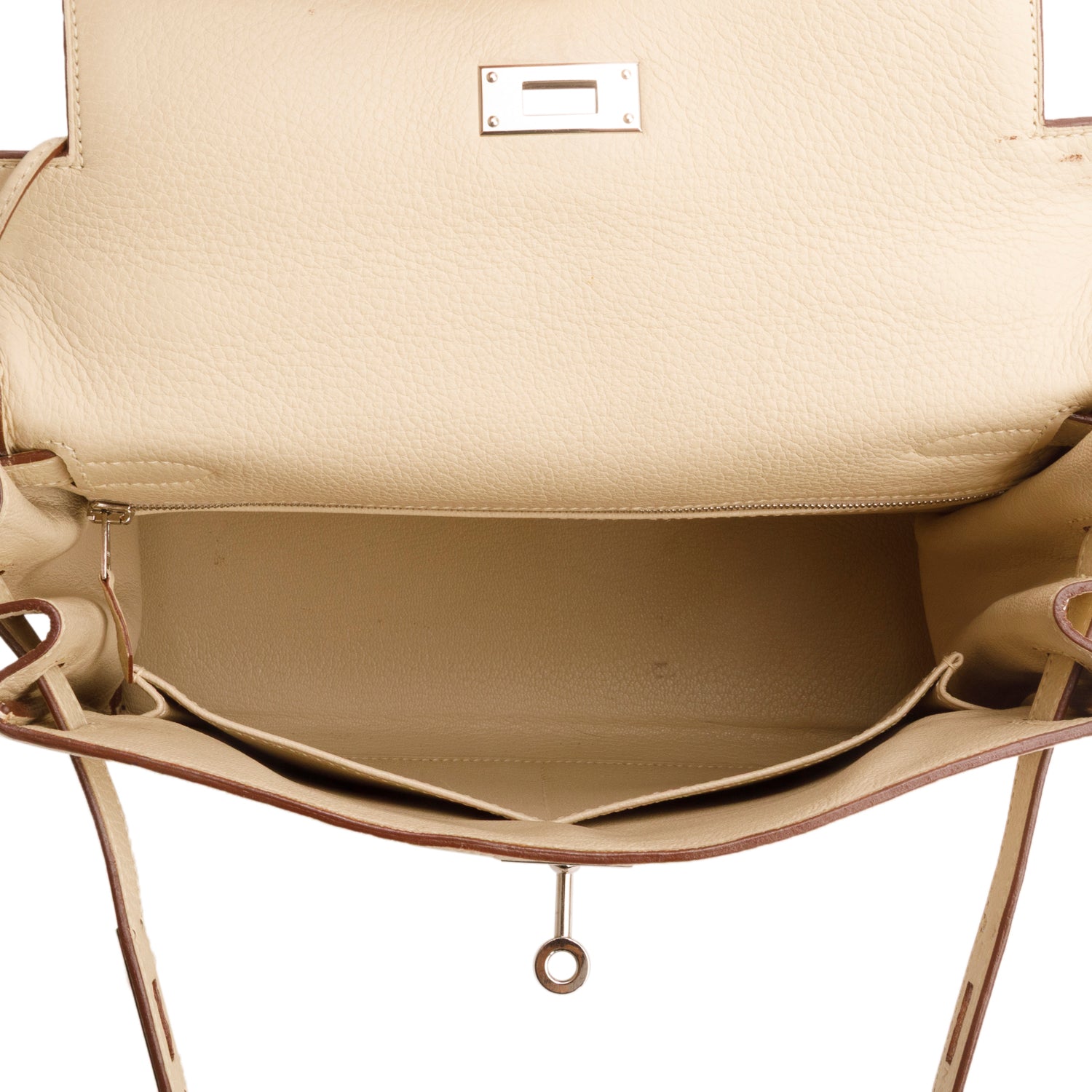 Hermes Craie Taurillon Clemence Kelly Retourne 28 w/ Strap