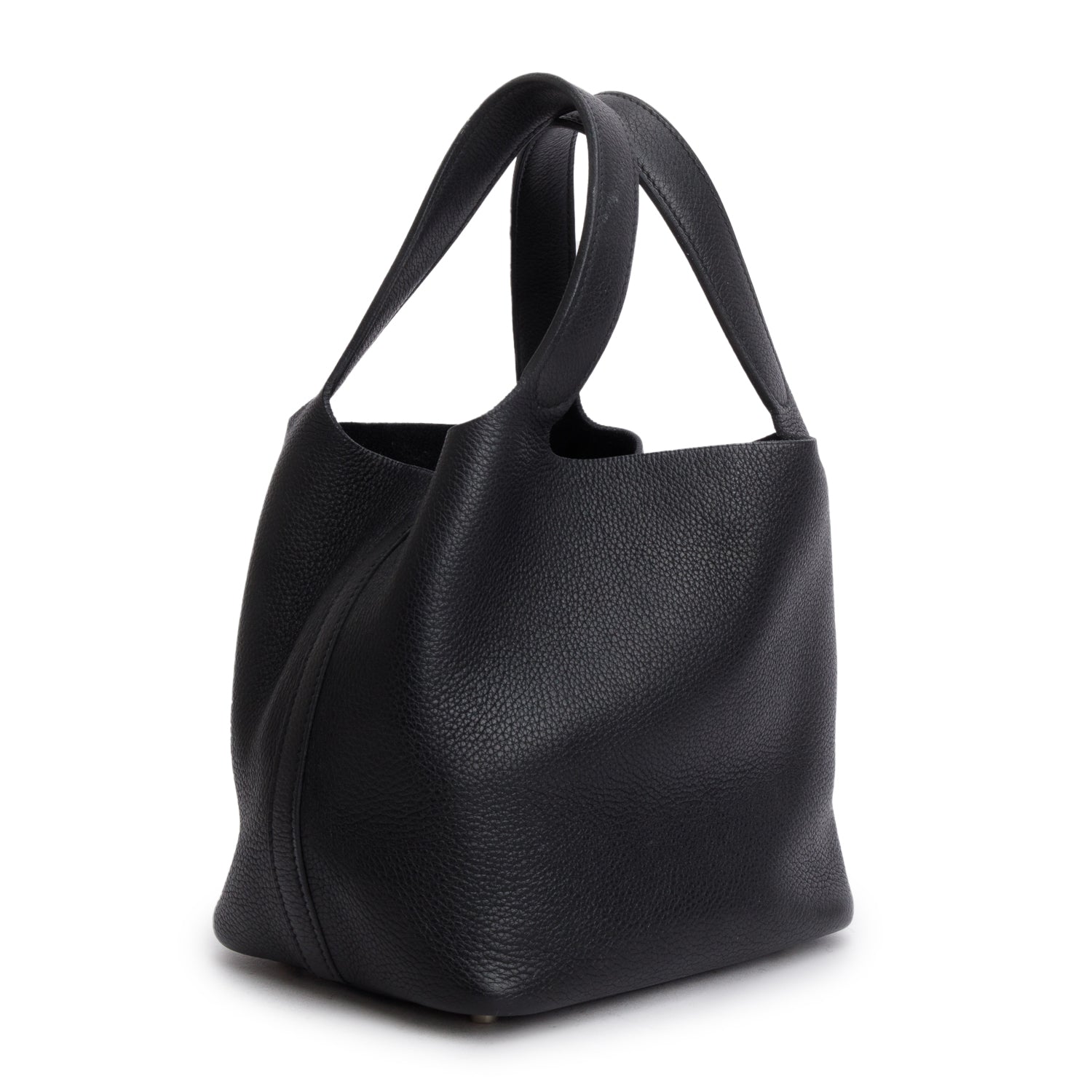 Hermes Noir Taurillon Clemence Picotin 18