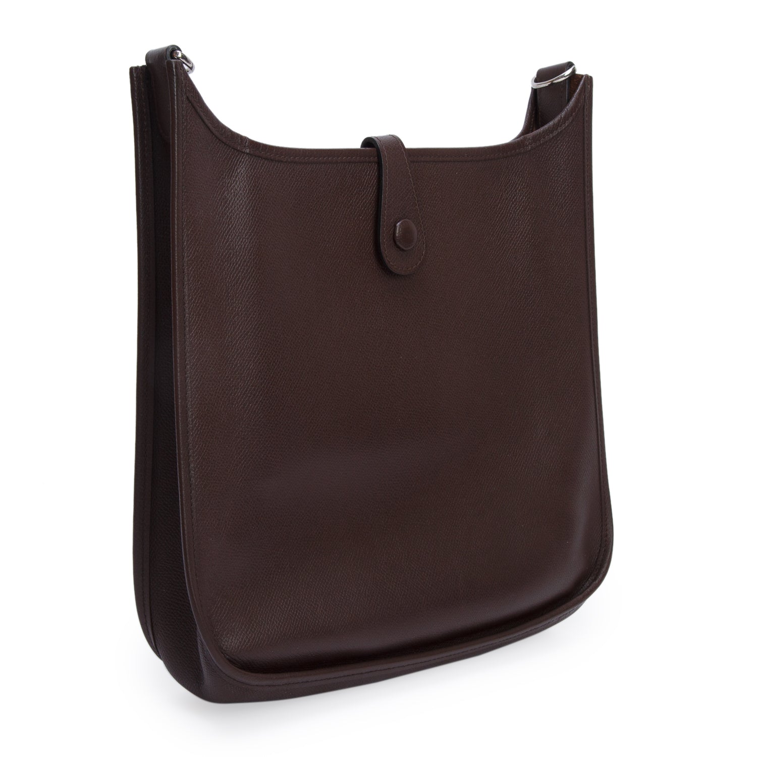 Hermes Chocolate Epsom Evelyne 29 Bag
