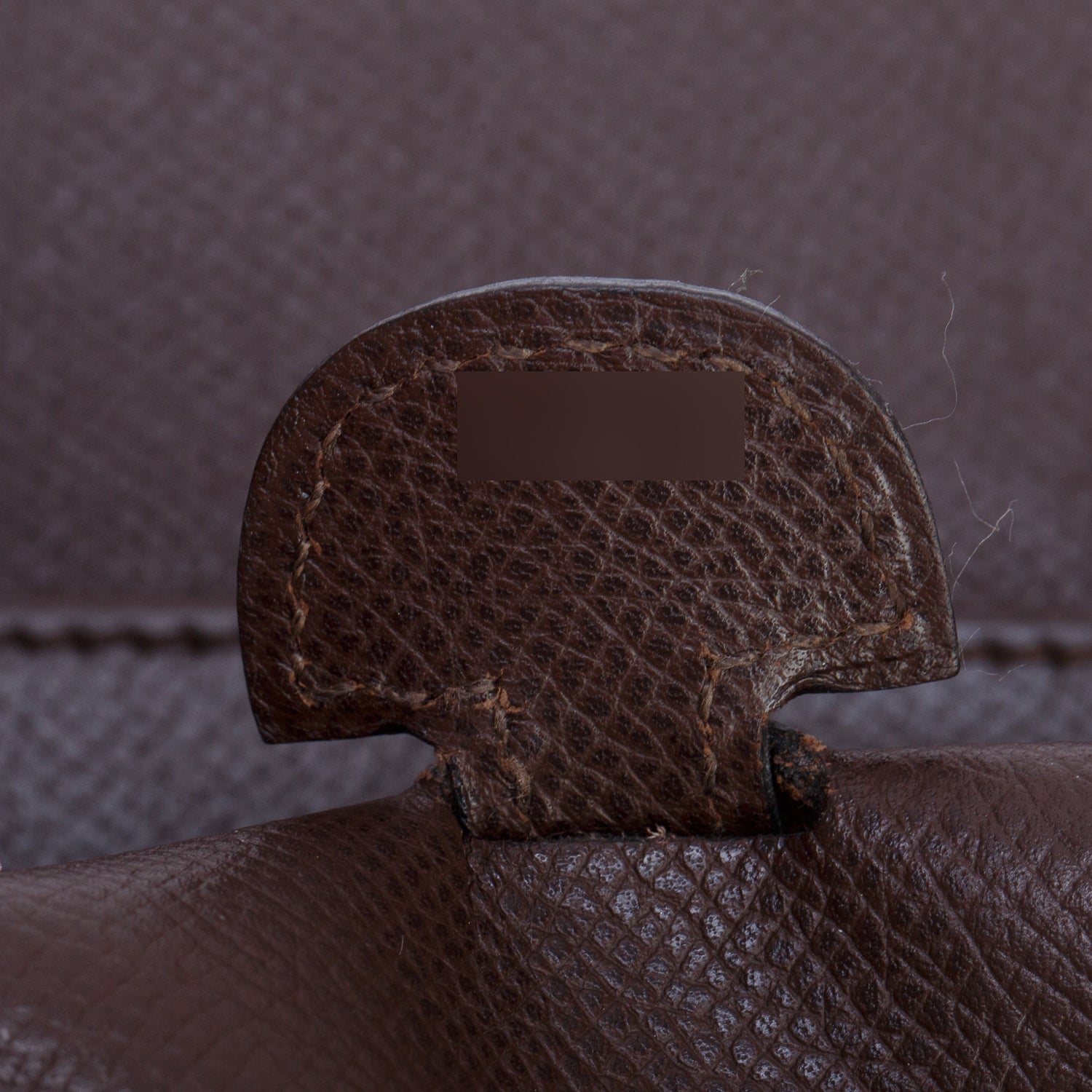 Hermes Chocolate Epsom Evelyne 29 Bag