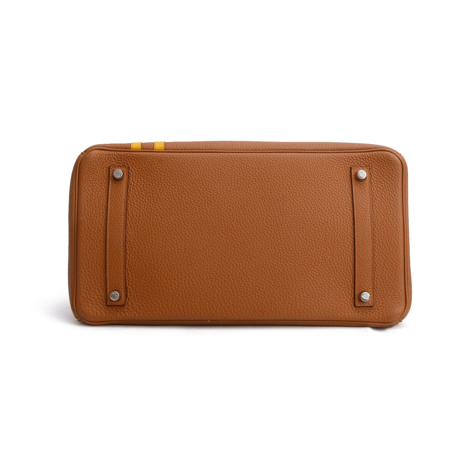 Hermes Gold Ambre Togo/Swift Officier Birkin 35