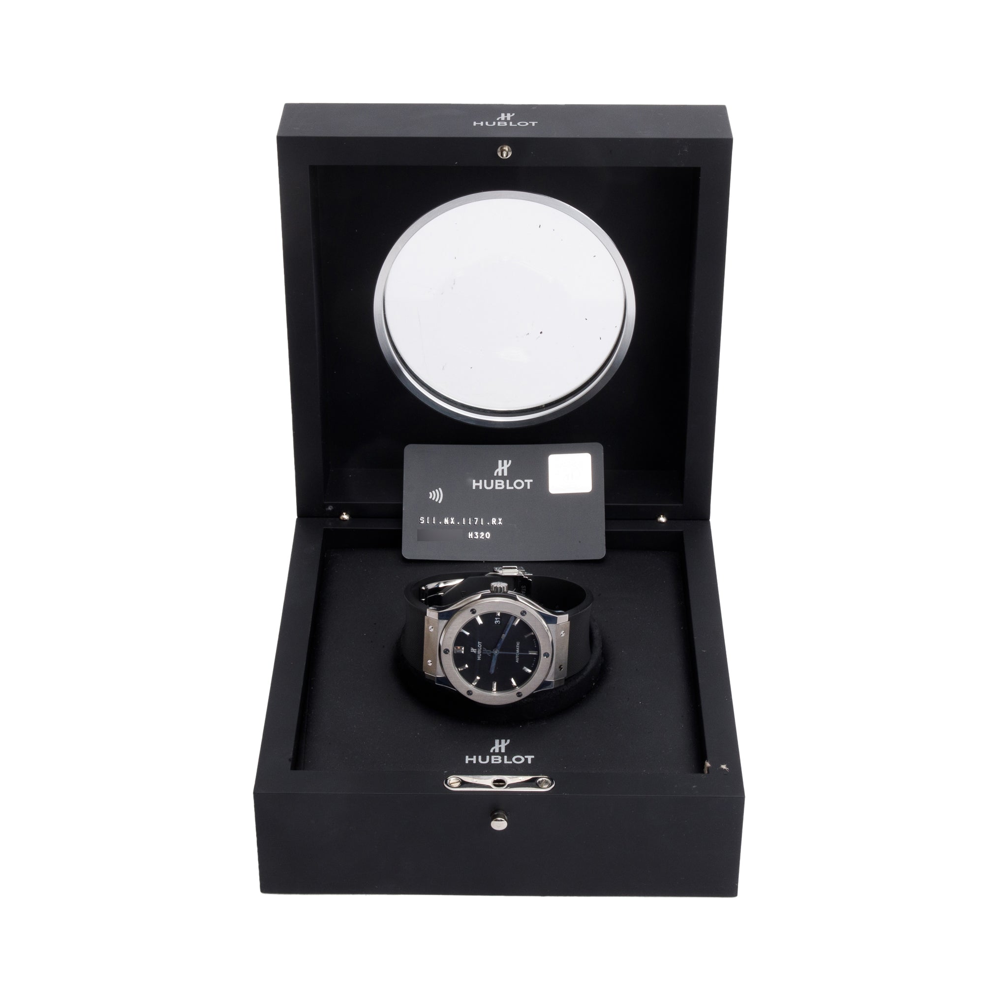 Hublot Titanium Classic Fusion 45 MM Automatic Watch w/ Box & Paper