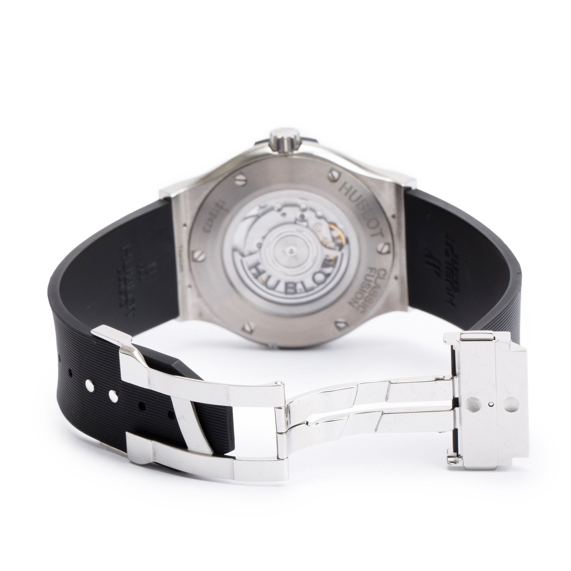 Hublot Titanium Classic Fusion 45 MM Automatic Watch w/ Box & Paper