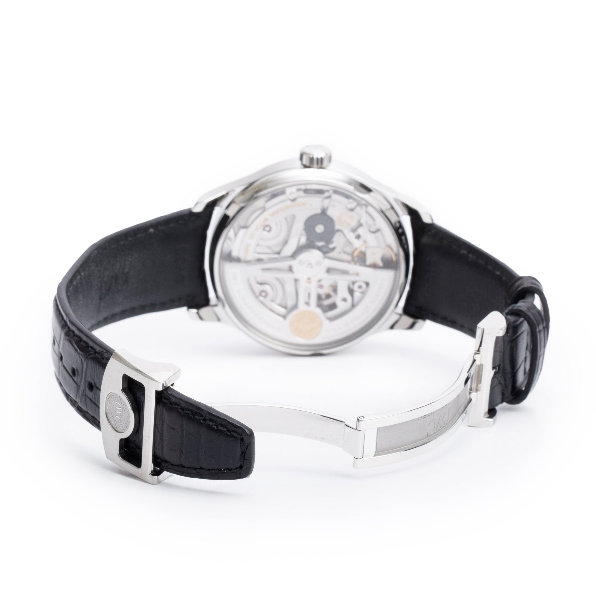 IWC 2021 Stainless Steel Portugieser 42.3 MM Automatic Watch Red Dial IW500714 w/ Box & Papers