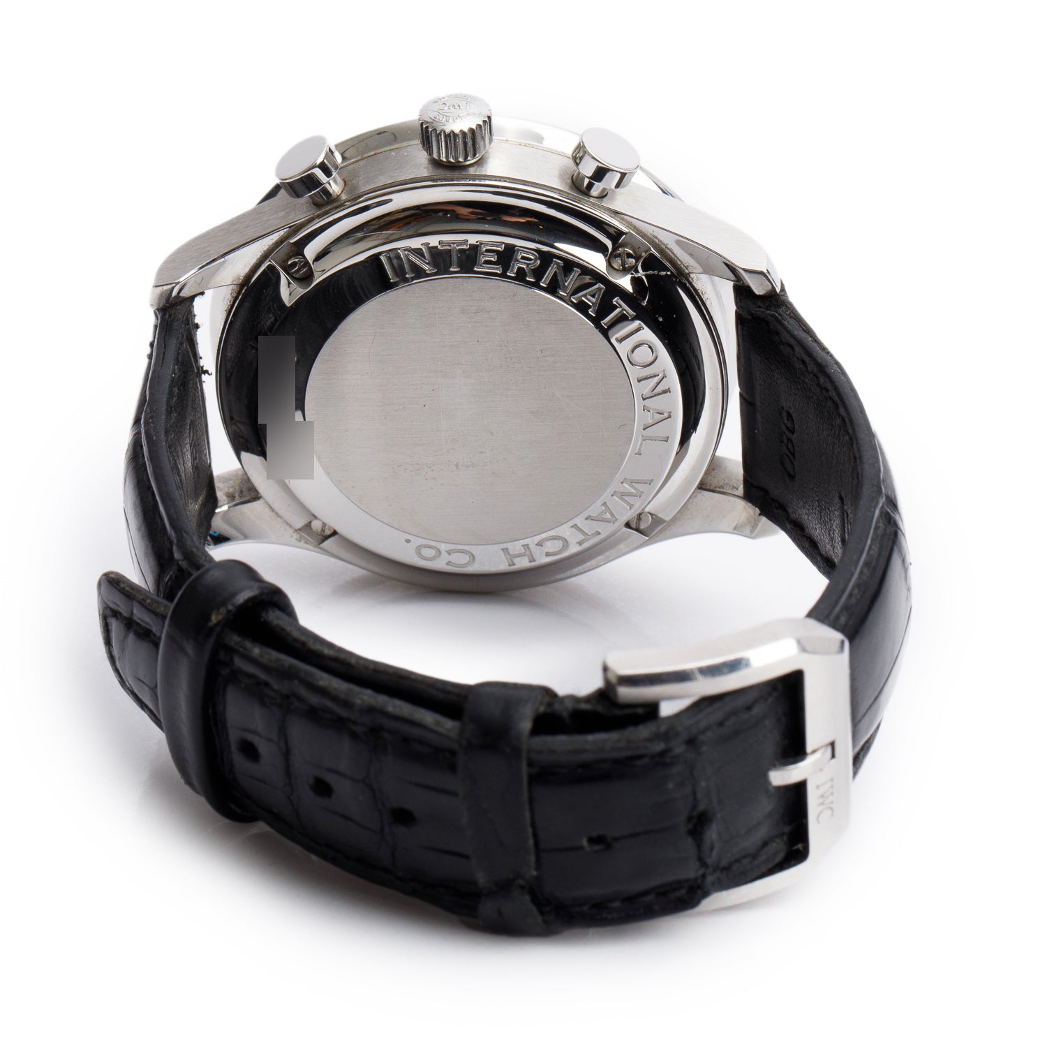 IWC Stainless Steel Portuguese 41 MM Chronograph Automatic Watch IW371401 w/ Papers