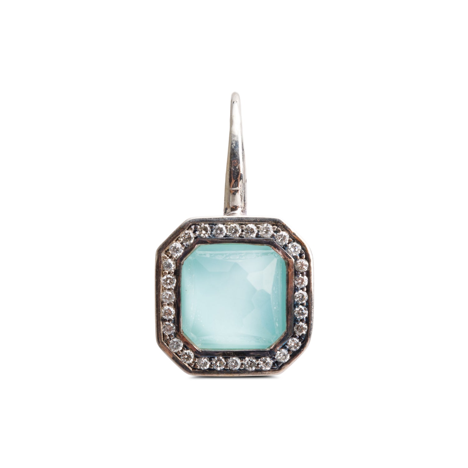 Ippolita Sterling Silver Diamond, Quartz & Turquoise Earrings