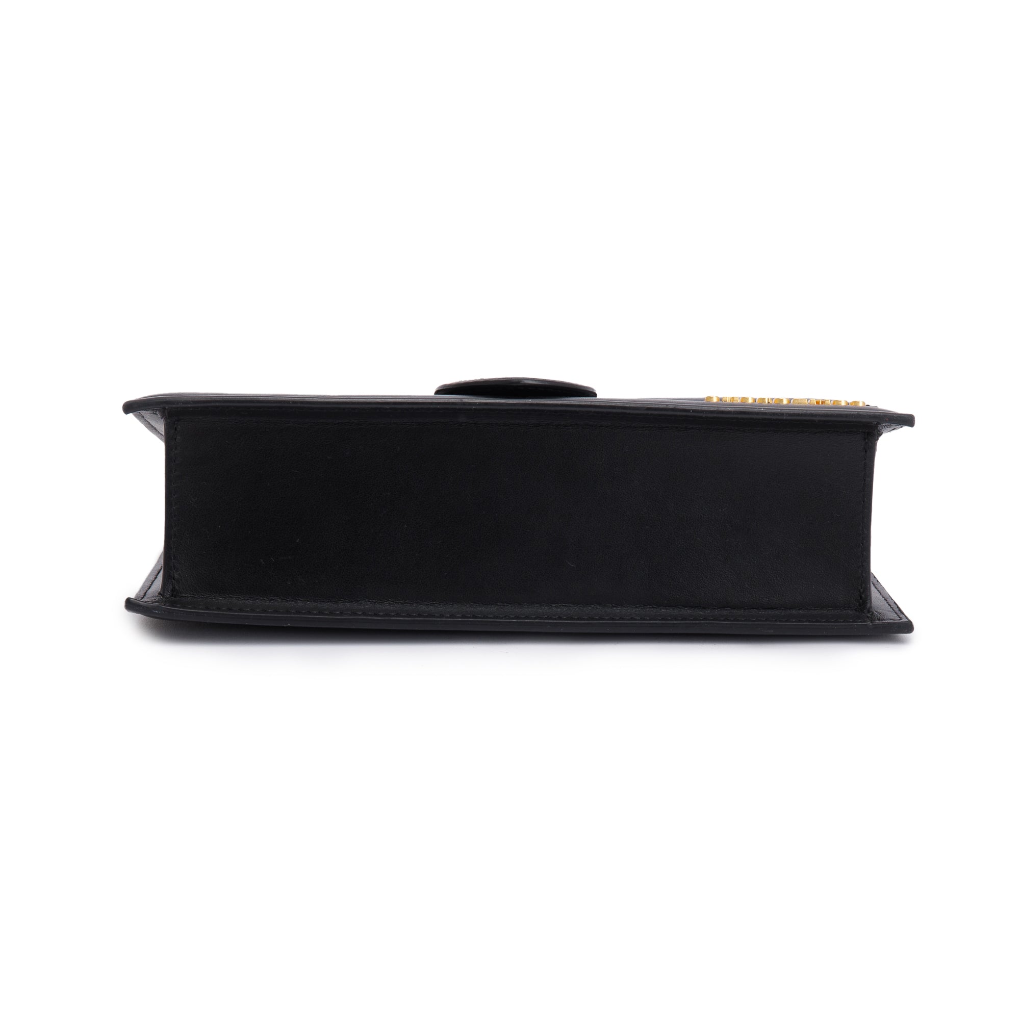 Jacquemus Black Leather Le Grand Bambino Bag w/ Strap