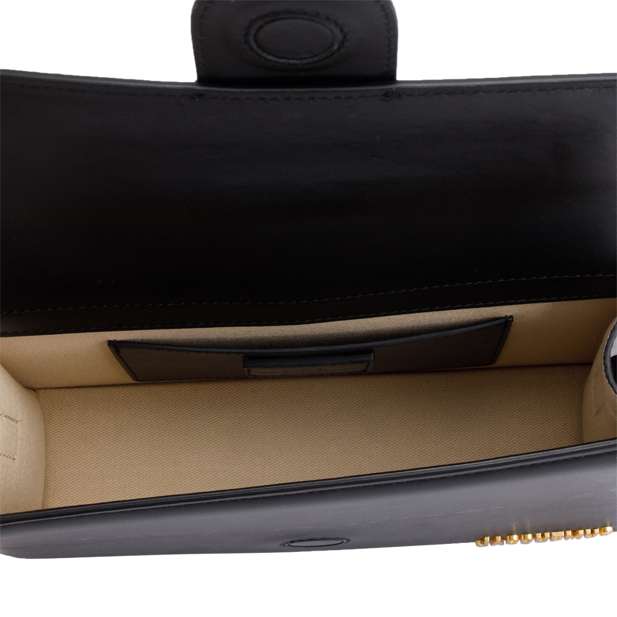 Jacquemus Black Leather Le Grand Bambino Bag w/ Strap