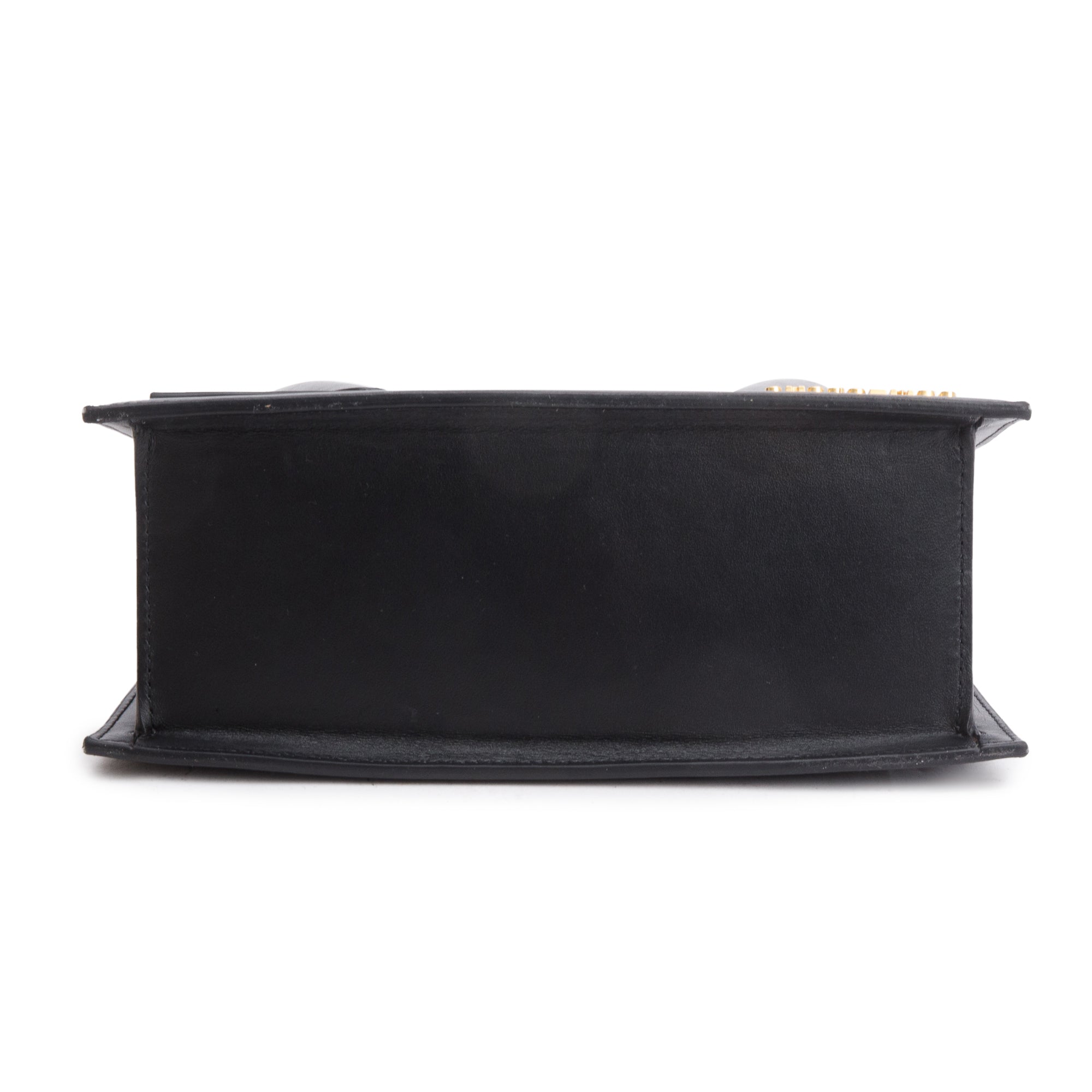 Jacquemus Black Leather Le Grand Chiquito Bag w/ Strap