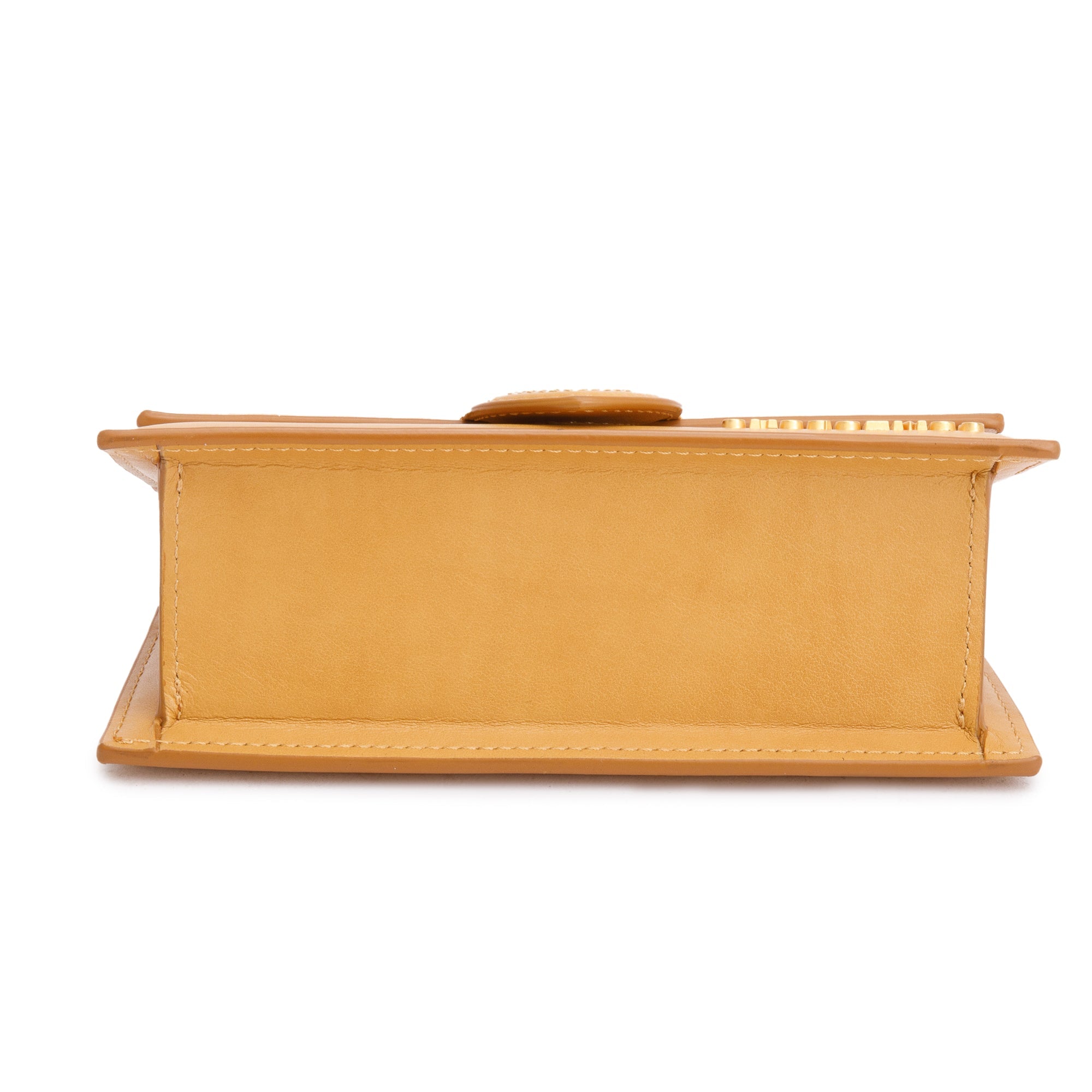 Jacquemus Brown Leather Le Bambino Bag w/ Strap