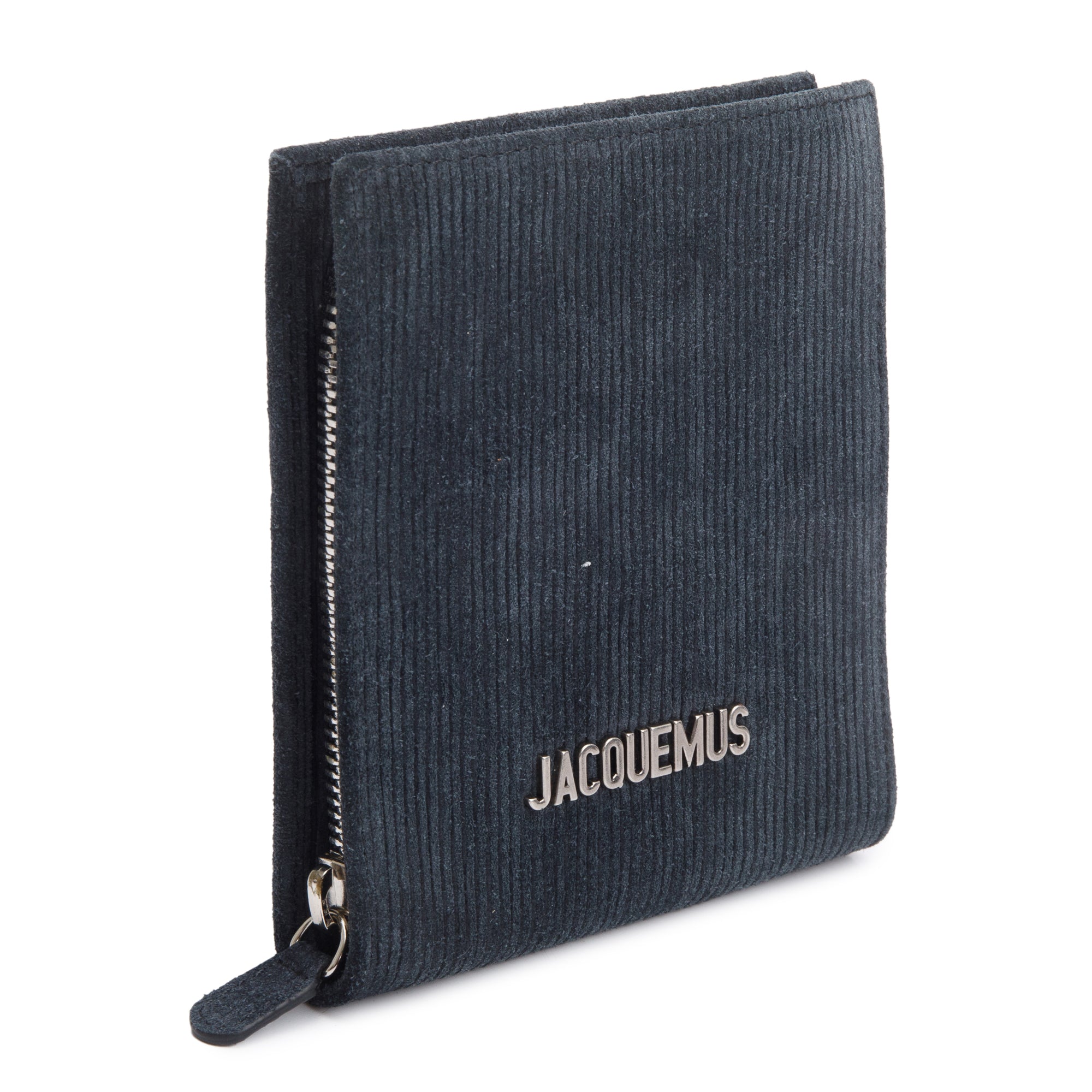 Jacquemus Navy Suede Le Gadjo Mini Bag