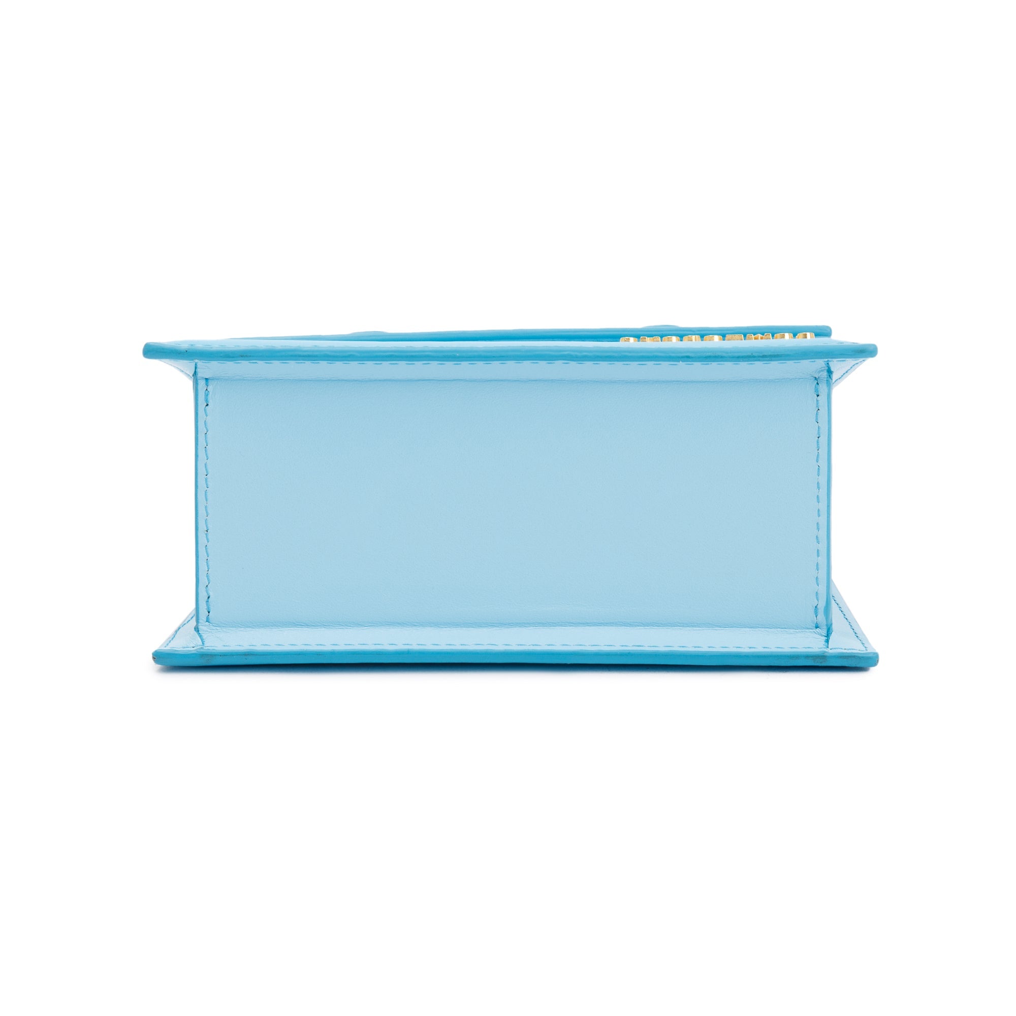 Jacquemus Ombre Turquoise Le Chiquito Noeud Bag w/ Strap