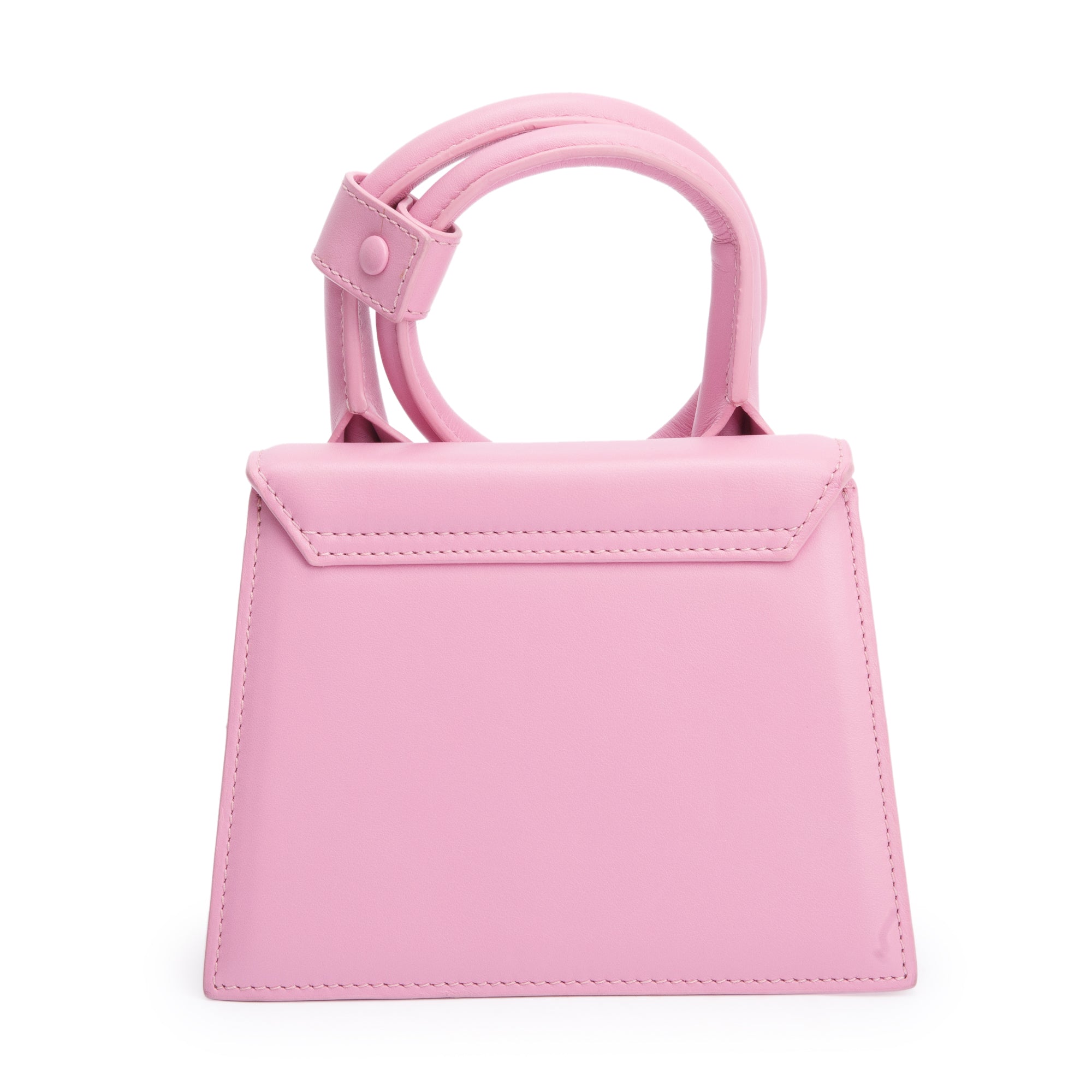Jacquemus Pink Le Chiquito Noeud Bag w/ Strap