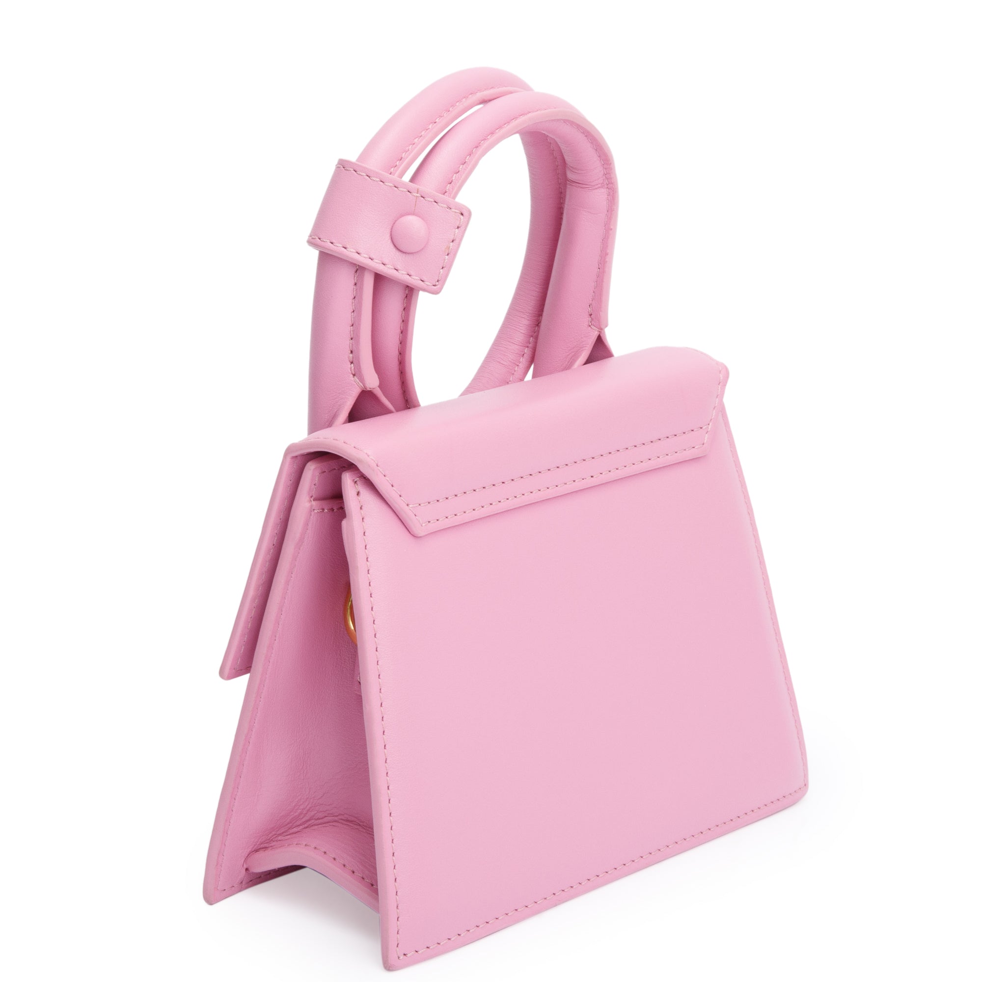 Jacquemus Pink Le Chiquito Noeud Bag w/ Strap