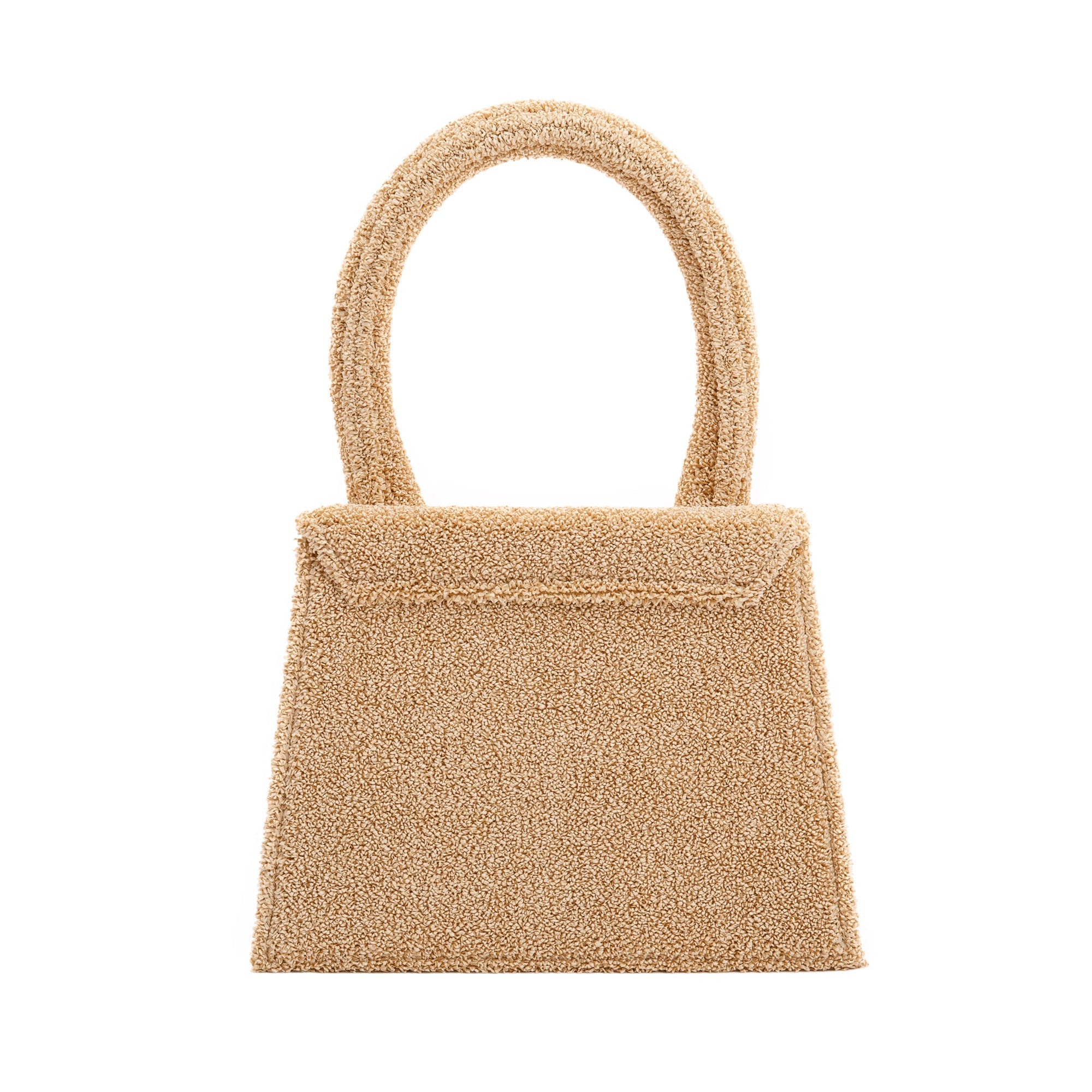 Jacquemus Raffia Le Grand Chiquito Handle Bag w/ Strap