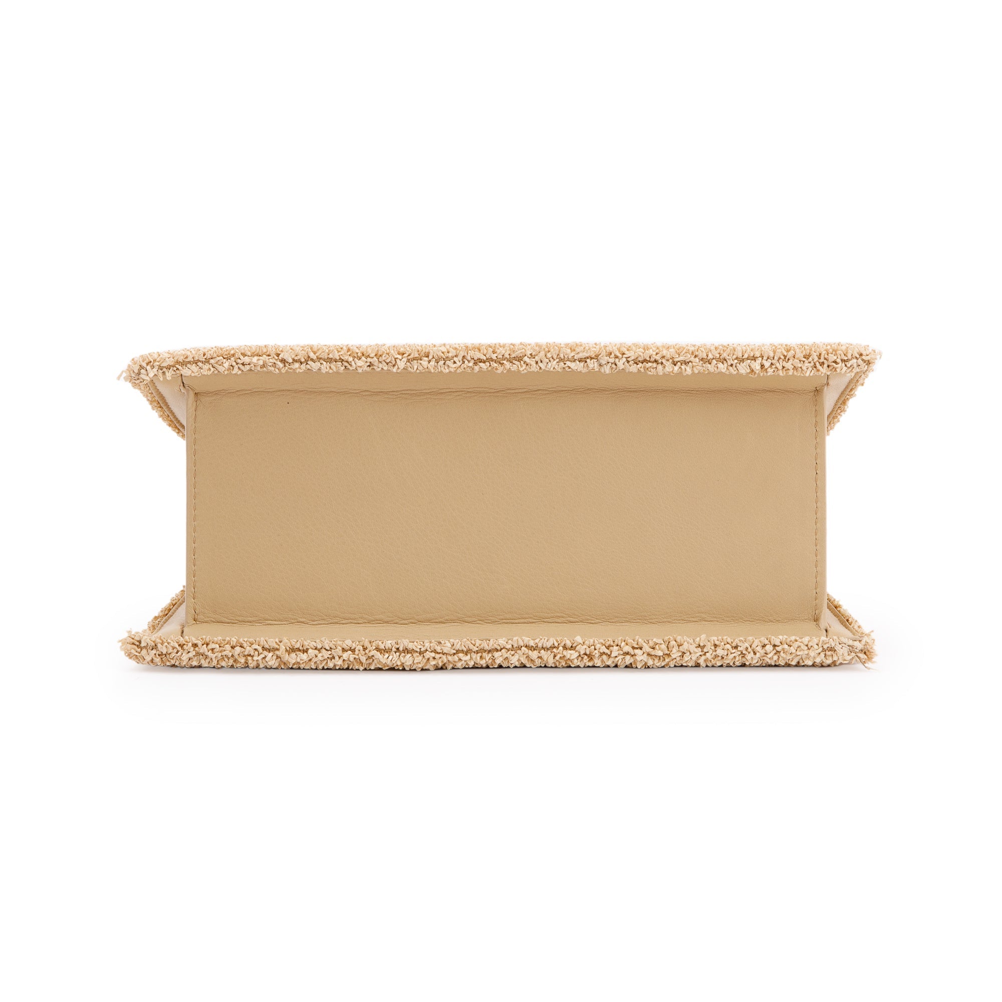 Jacquemus Raffia Le Grand Chiquito Handle Bag w/ Strap