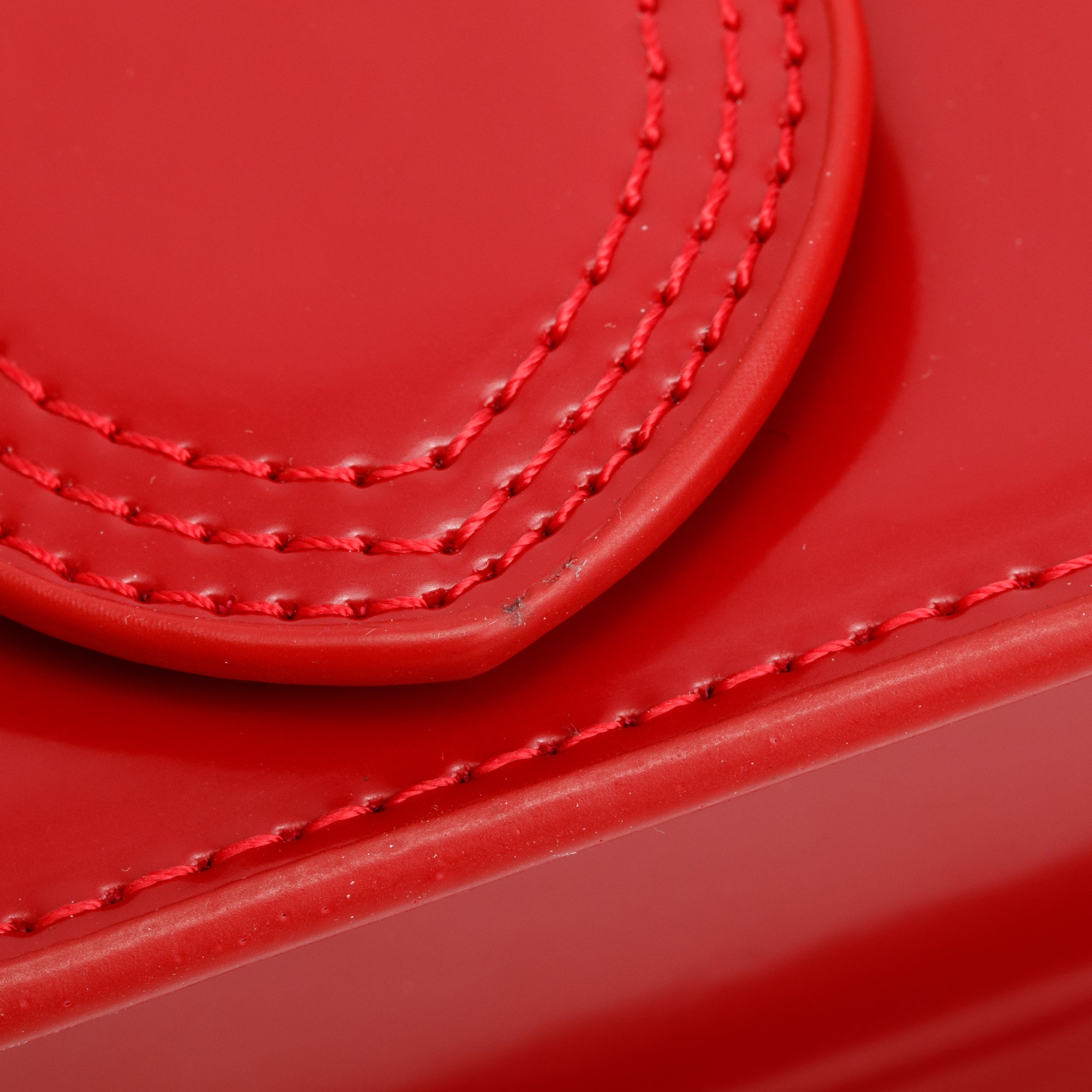 Jacquemus Red Le Chouchou Le Bambino Long Bag