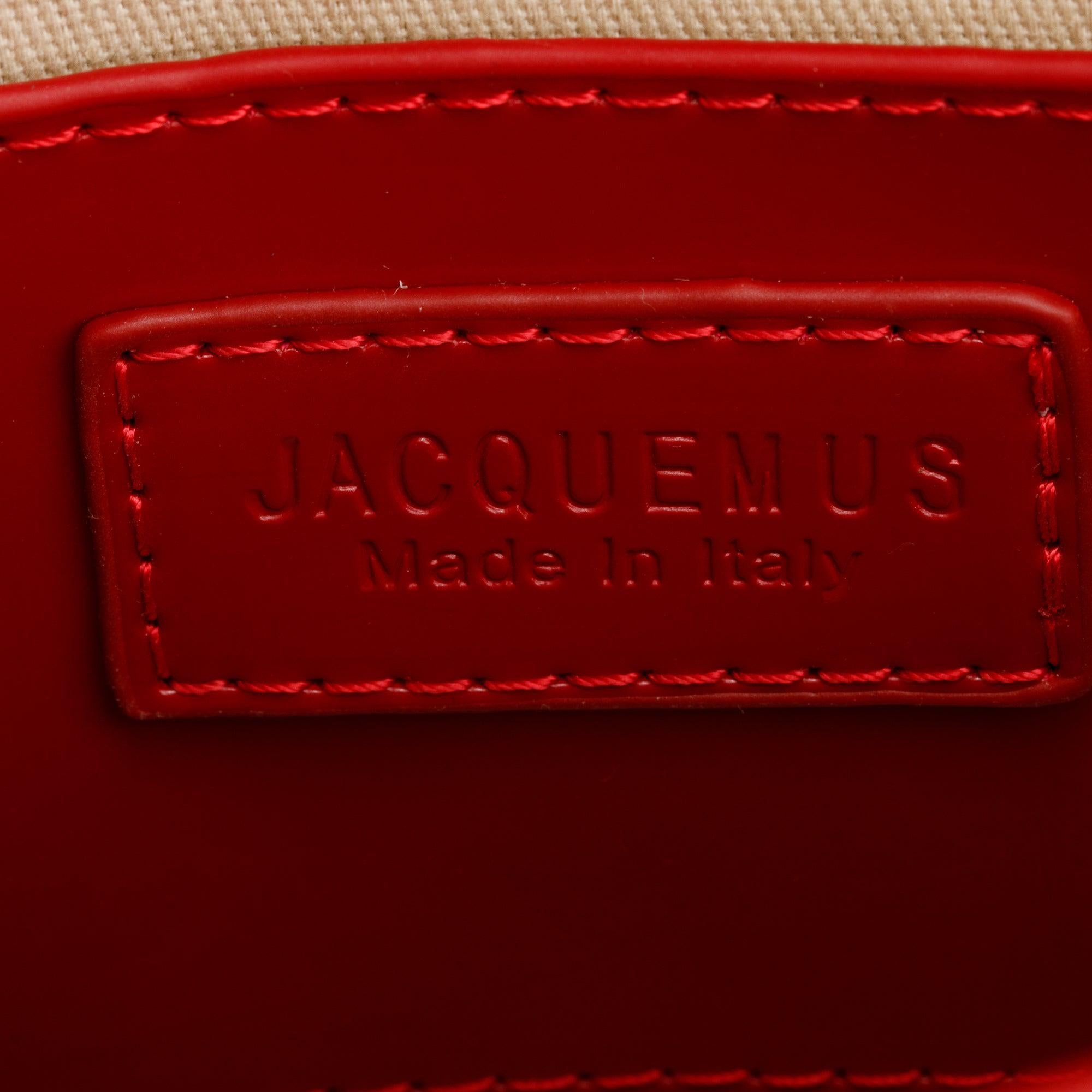 Jacquemus Red Le Chouchou Le Bambino Long Bag
