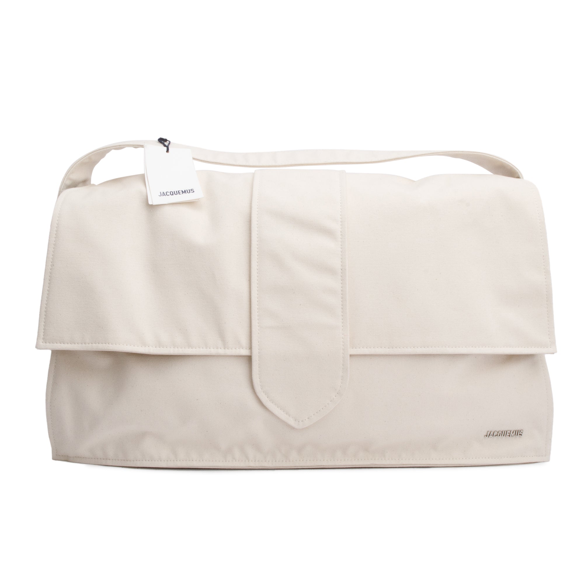 Jacquemus White Le Chouchou Le Bambino De Voyage Bag