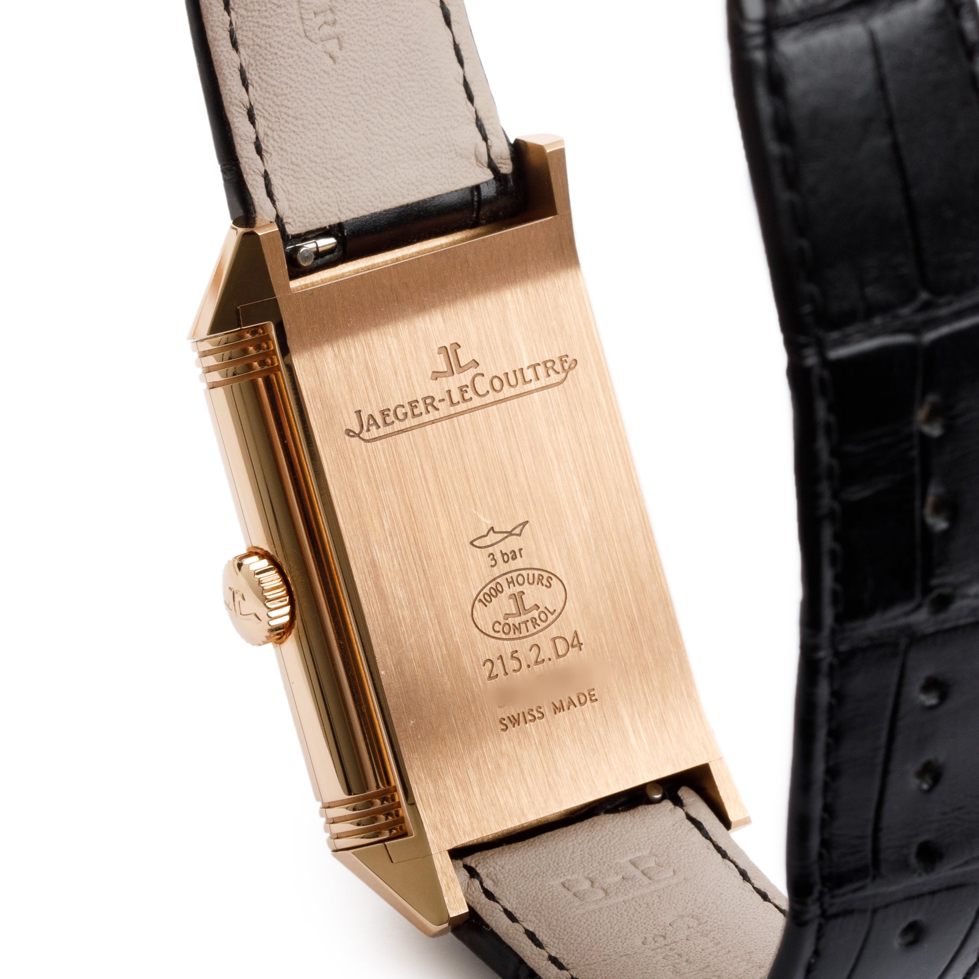 Jaeger LeCoultre 2022 18k Rose Gold Reverso Classic Duoface Small Seconds Watch w/ Box & Papers