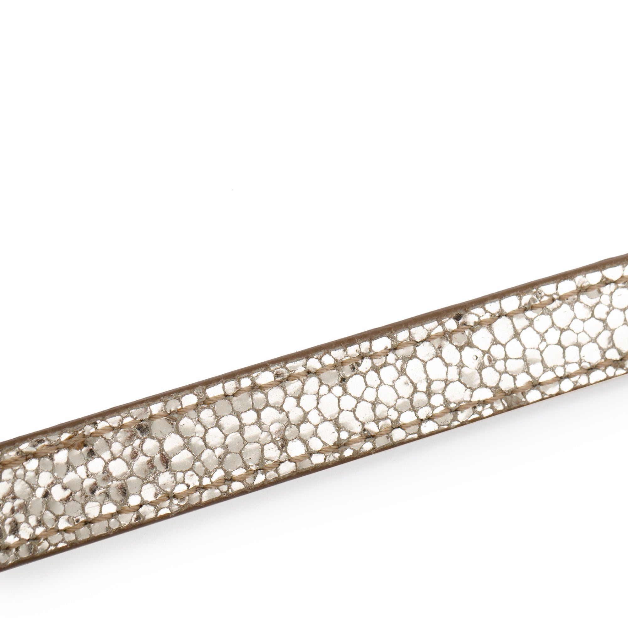 Jimmy Choo Gold/Silver Glitter Riane Chain Clutch