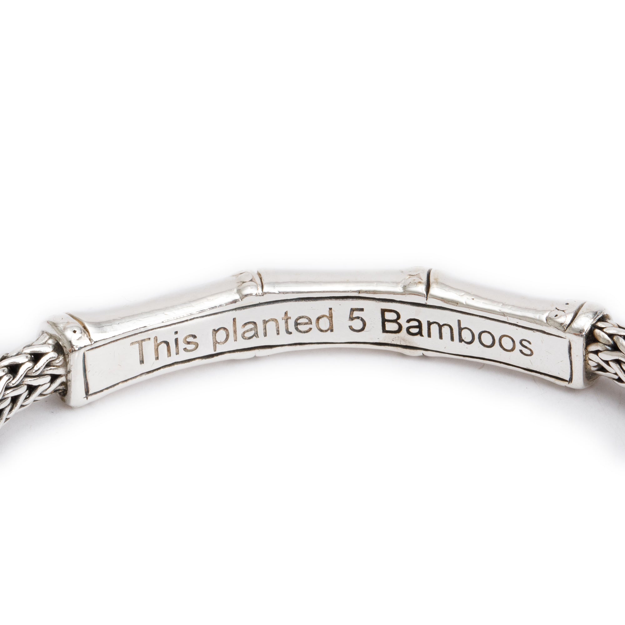 John Hardy Sterling Silver Bamboo Chain Bracelet
