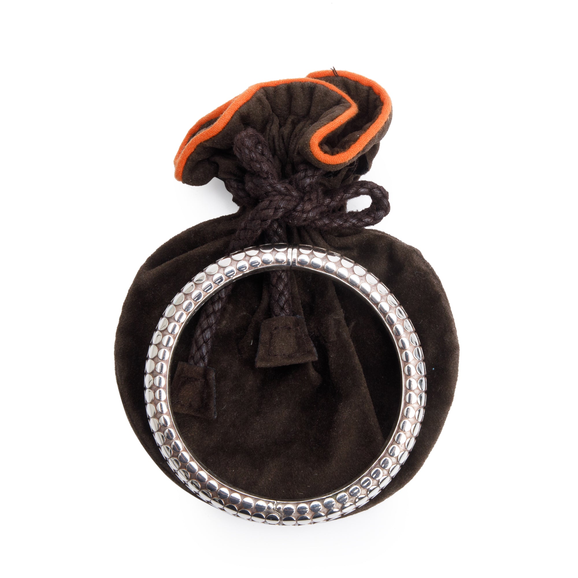 John Hardy Sterling Silver Dot Bangle