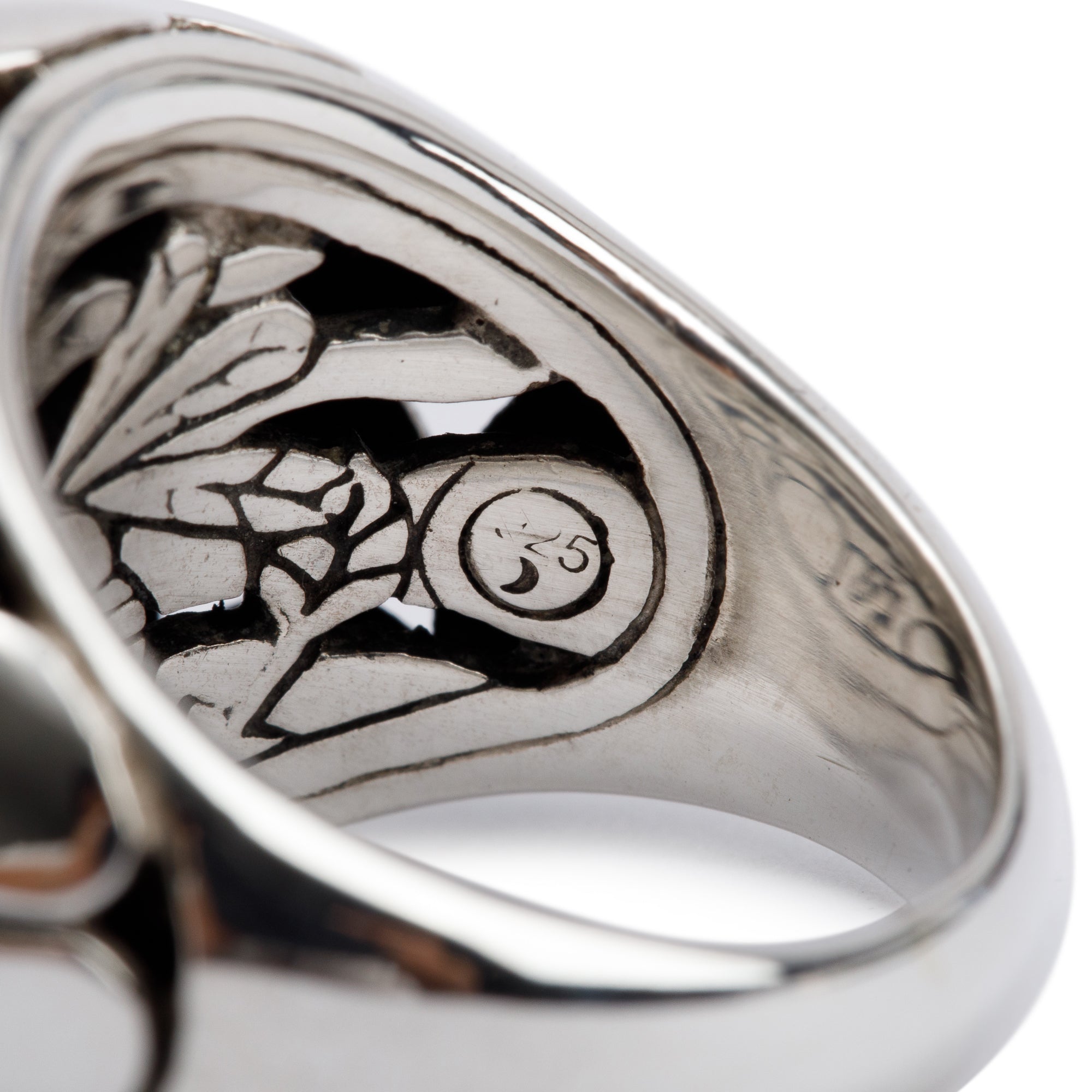 John Hardy Sterling Silver Kali Dome Ring, Size 7.75