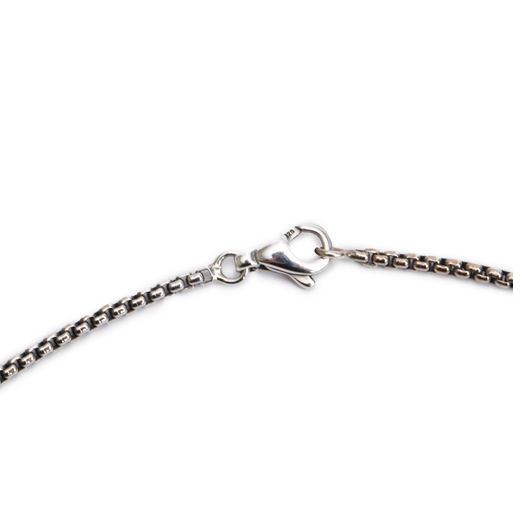 John Hardy Sterling Silver Kali Pebble Rectangular Pendant Necklace