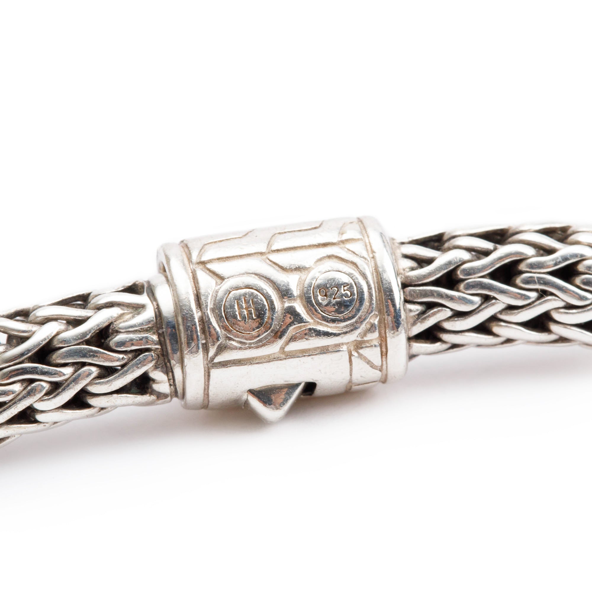 John Hardy Sterling Silver Turquoise 5 MM Classic Chain Bracelet