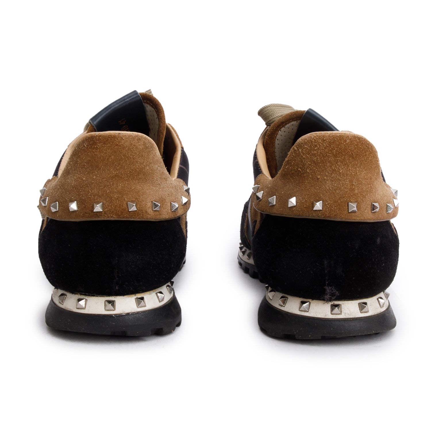 Valentino Brown Camouflage Rockrunner Sneaker, Size 41